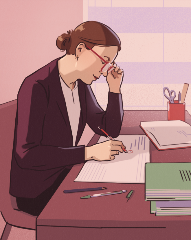 Иллюстрации к статьям: образование / Skillbox Media — Изображение №6 — Иллюстрация, Графика на Dprofile