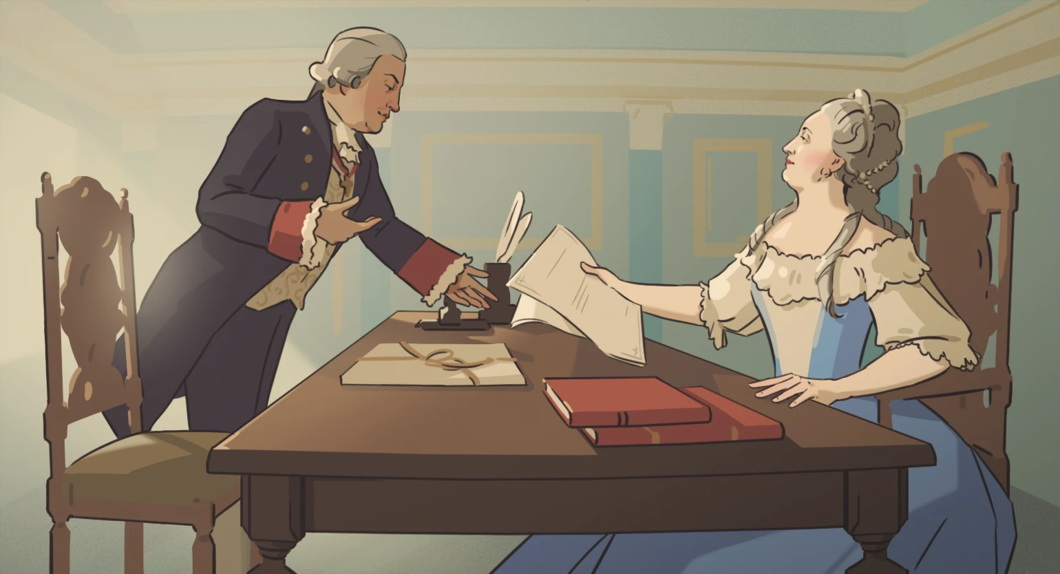 Иллюстрации к статьям: история образования / Skillbox Media — Изображение №7 — Иллюстрация, Графика на Dprofile