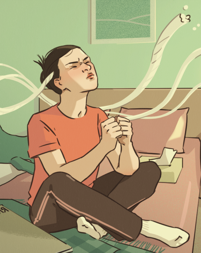 Иллюстрации к статьям: саморазвитие / Skillbox Media — Изображение №3 — Иллюстрация, Графика на Dprofile