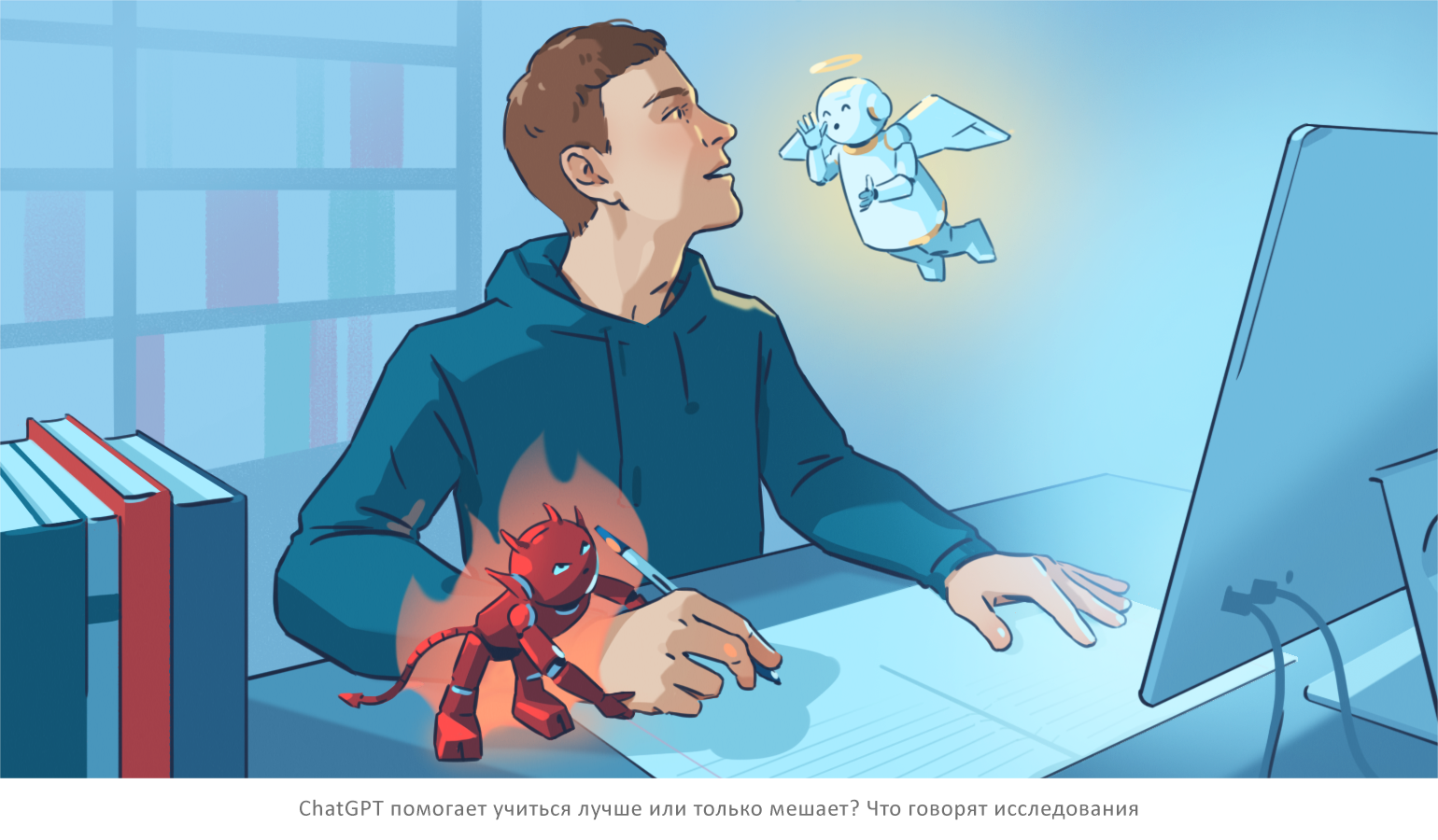 Иллюстрации к статьям: образование / Skillbox Media — Изображение №37 — Иллюстрация, Графика на Dprofile