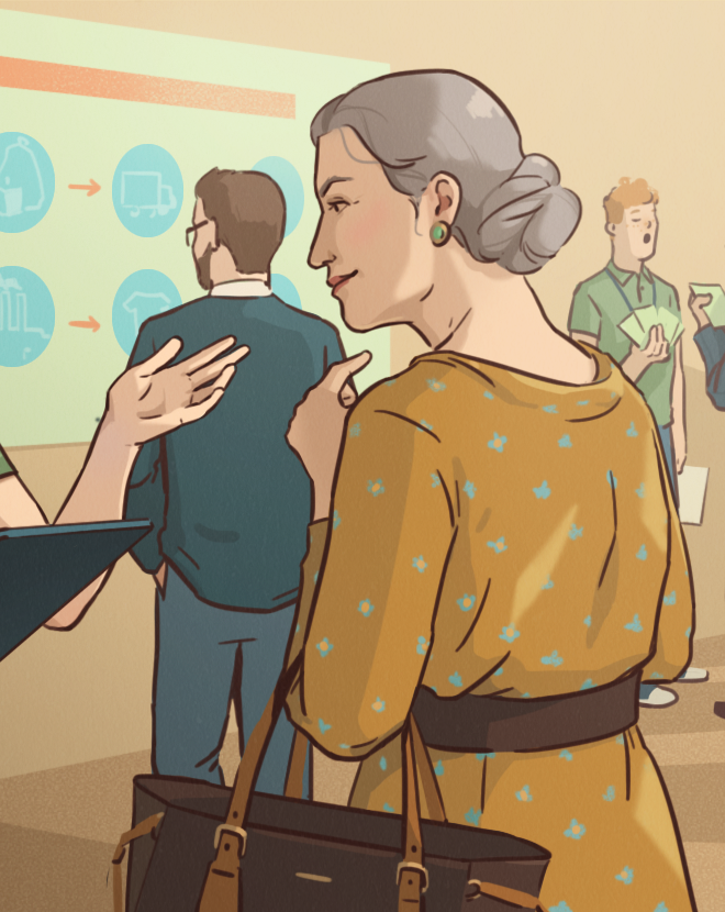 Иллюстрации к статьям: бизнес и управление / Skillbox Media — Изображение №14 — Иллюстрация, Графика на Dprofile