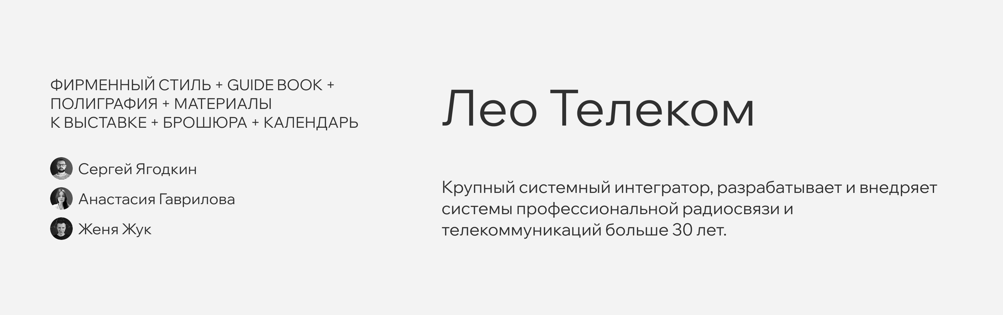 Лео Телеком — Изображение №2 — Брендинг, Графика на Dprofile