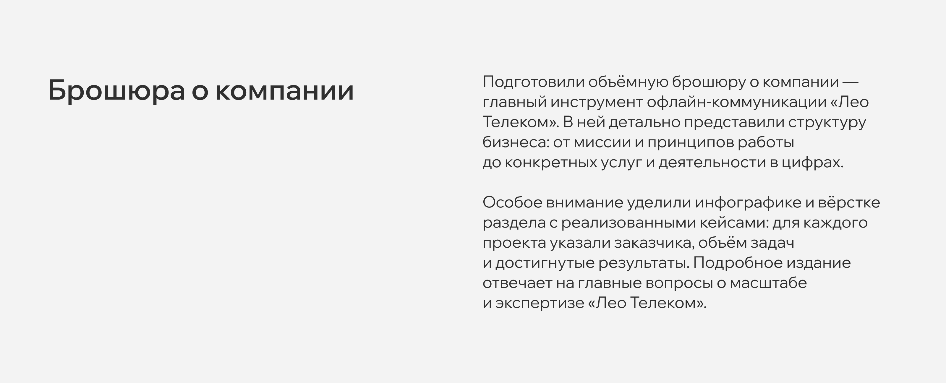 Лео Телеком — Изображение №11 — Брендинг, Графика на Dprofile