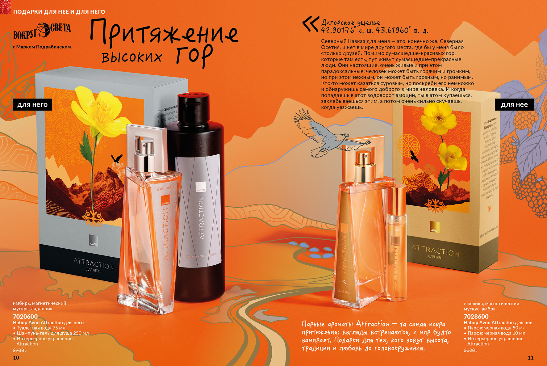 Иллюстрации для разворотов Avon — Изображение №3 — Иллюстрация, Графика на Dprofile