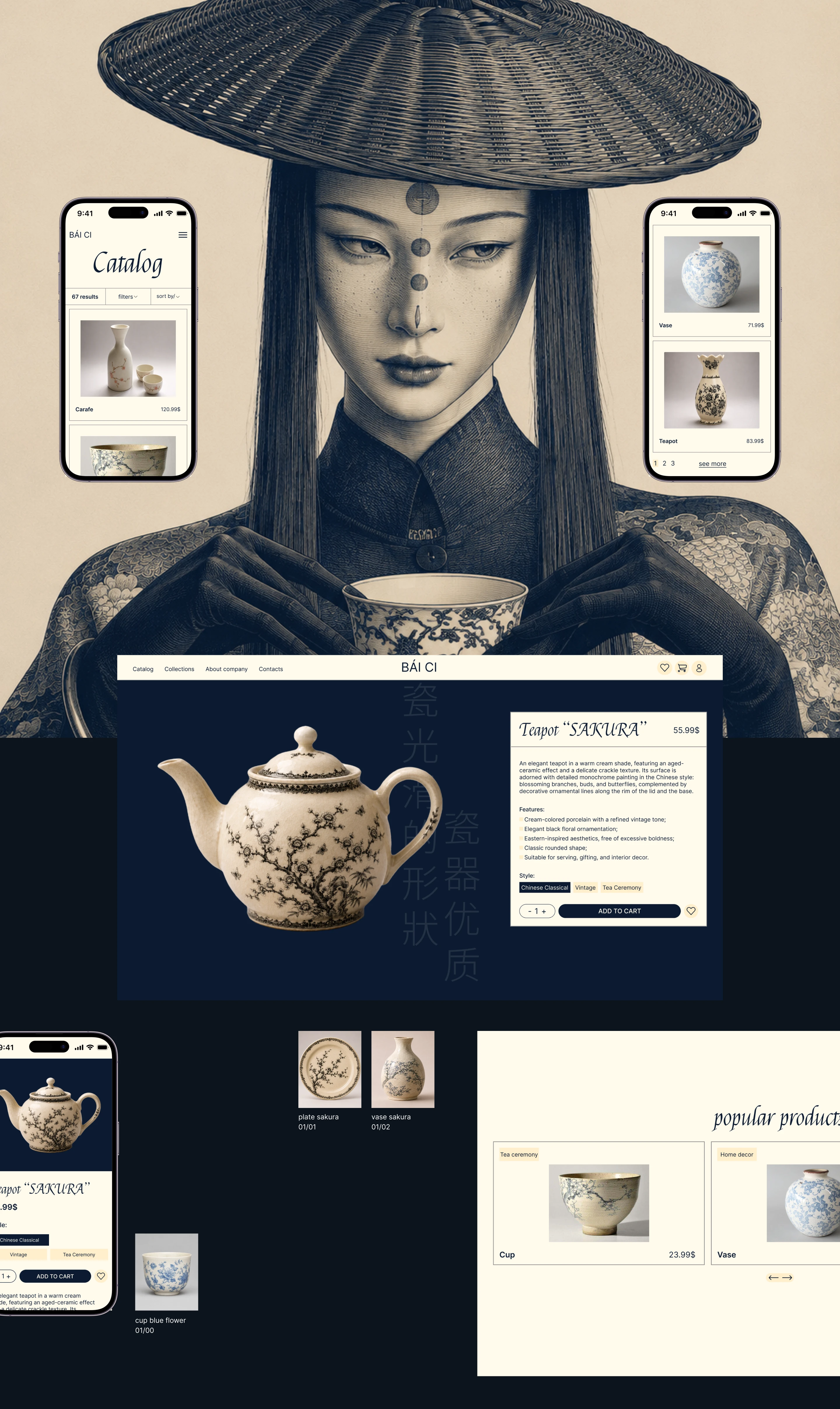 UX UI design online store BAI CI — Изображение №7 — Интерфейсы, Брендинг на Dprofile