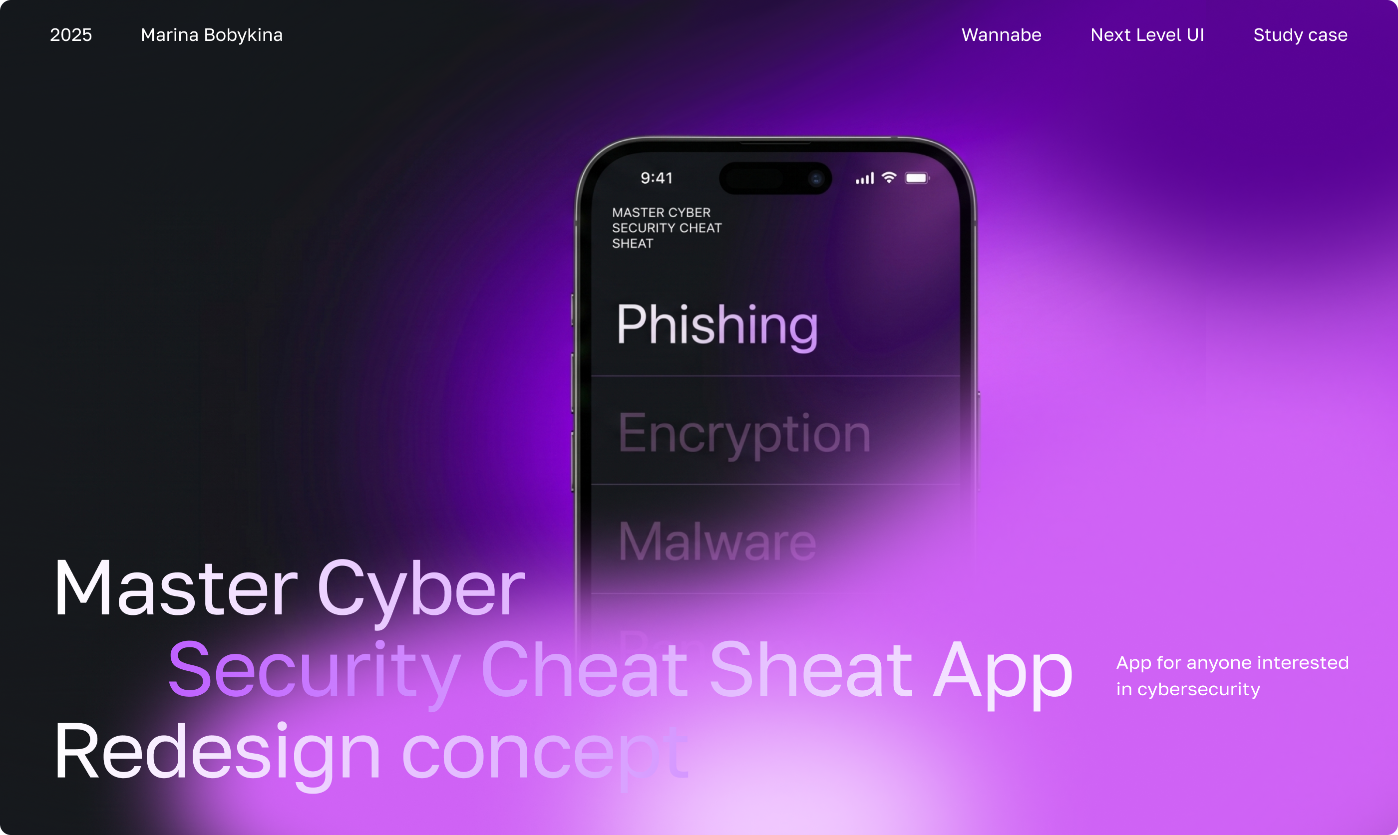 Master Cyber Security Cheat Sheat — Изображение №1 — Интерфейсы на Dprofile