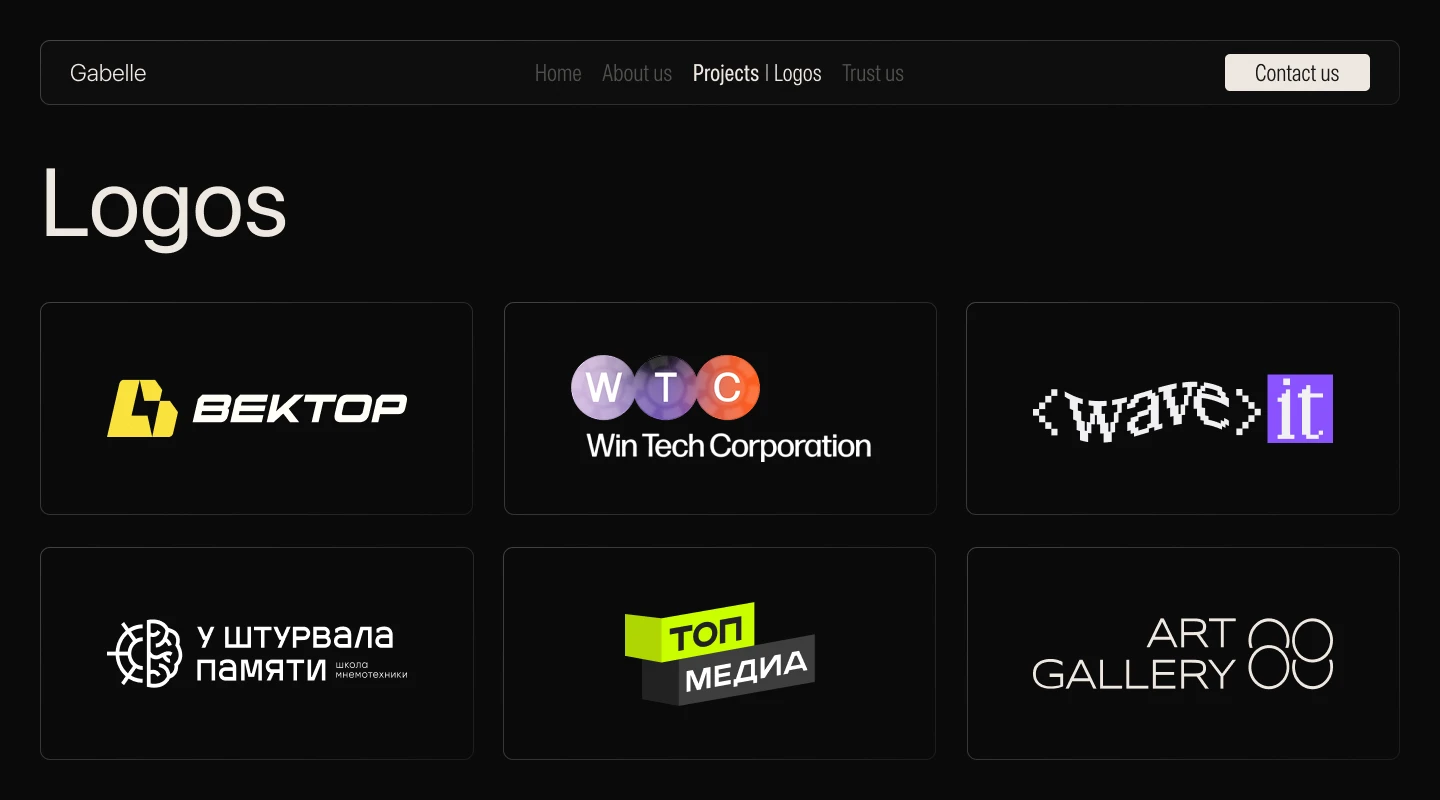 Портфолио Gabelle — Изображение №10 — Брендинг, Маркетинг на Dprofile