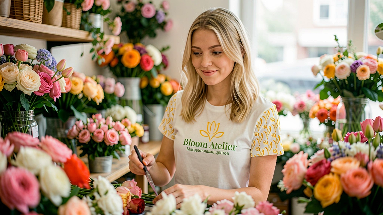 Разработка фирменного стиля магазина-лавки цветов Bloom Atelier — Изображение №15 — Брендинг на Dprofile
