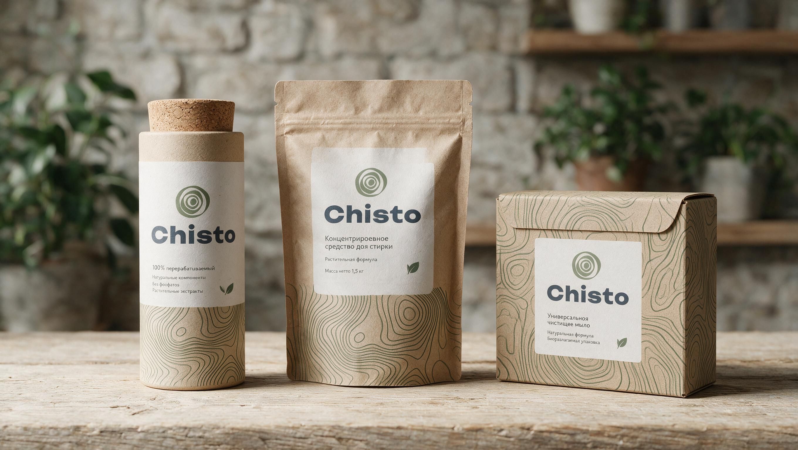 Разработка фирменного стиля для Эко-бренда бытовой химии Chisto — Изображение №10 — Брендинг на Dprofile