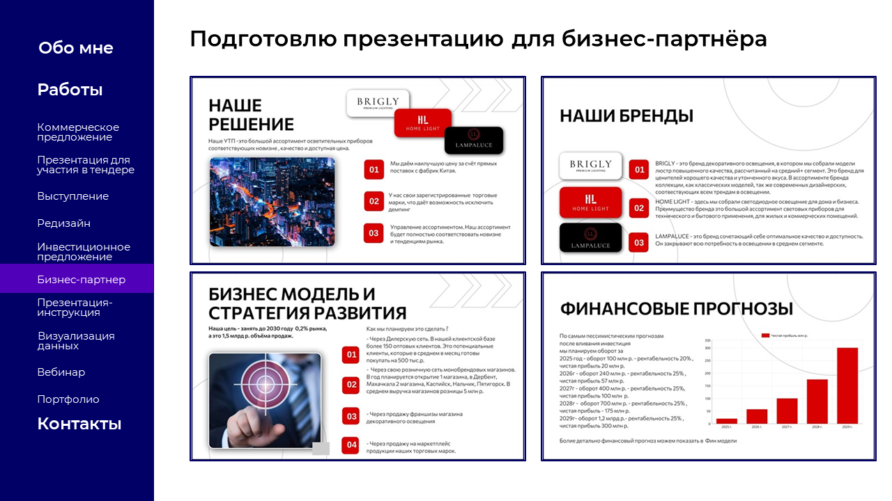 Портфолио дизайнера презентаций — Изображение №8 — Маркетинг на Dprofile