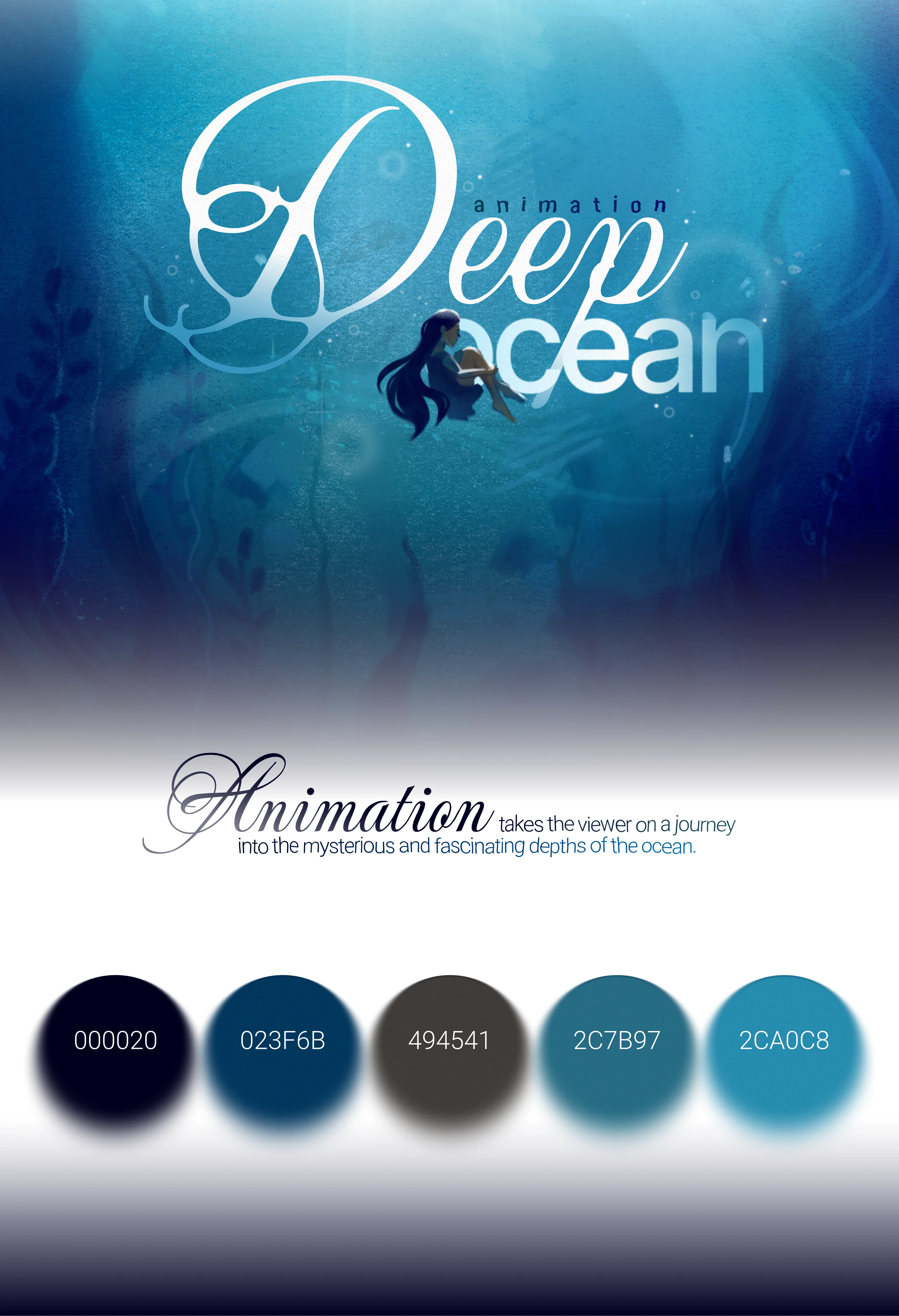 Deep ocean | animation — Изображение №1 — Иллюстрация, Анимация на Dprofile