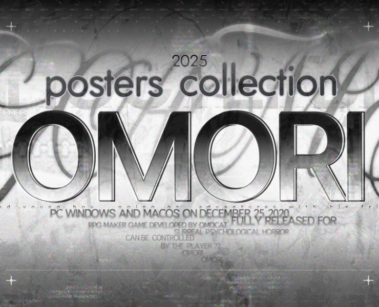 Omori | poster collection — Графика на Dprofile