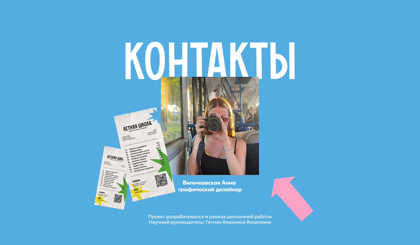 Фирменный стиль для летнего лагеря «Летняя школа» — Изображение №18 — Интерфейсы, Брендинг на Dprofile