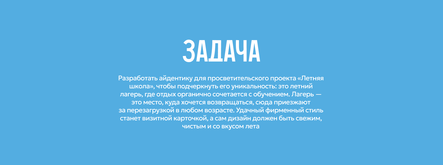 Фирменный стиль для летнего лагеря «Летняя школа» — Изображение №3 — Интерфейсы, Брендинг на Dprofile