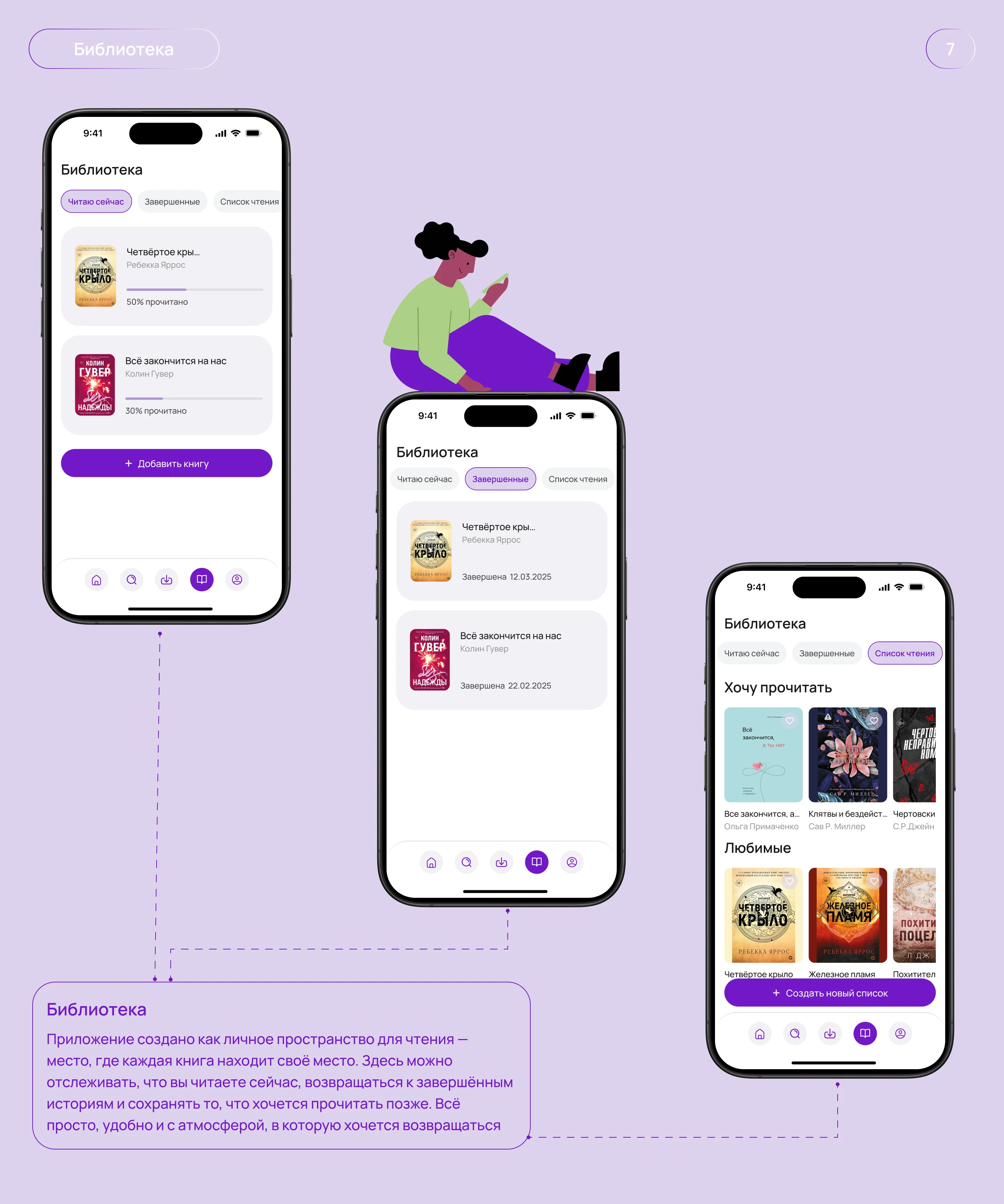 Приложение для книг — Изображение №13 — Интерфейсы на Dprofile