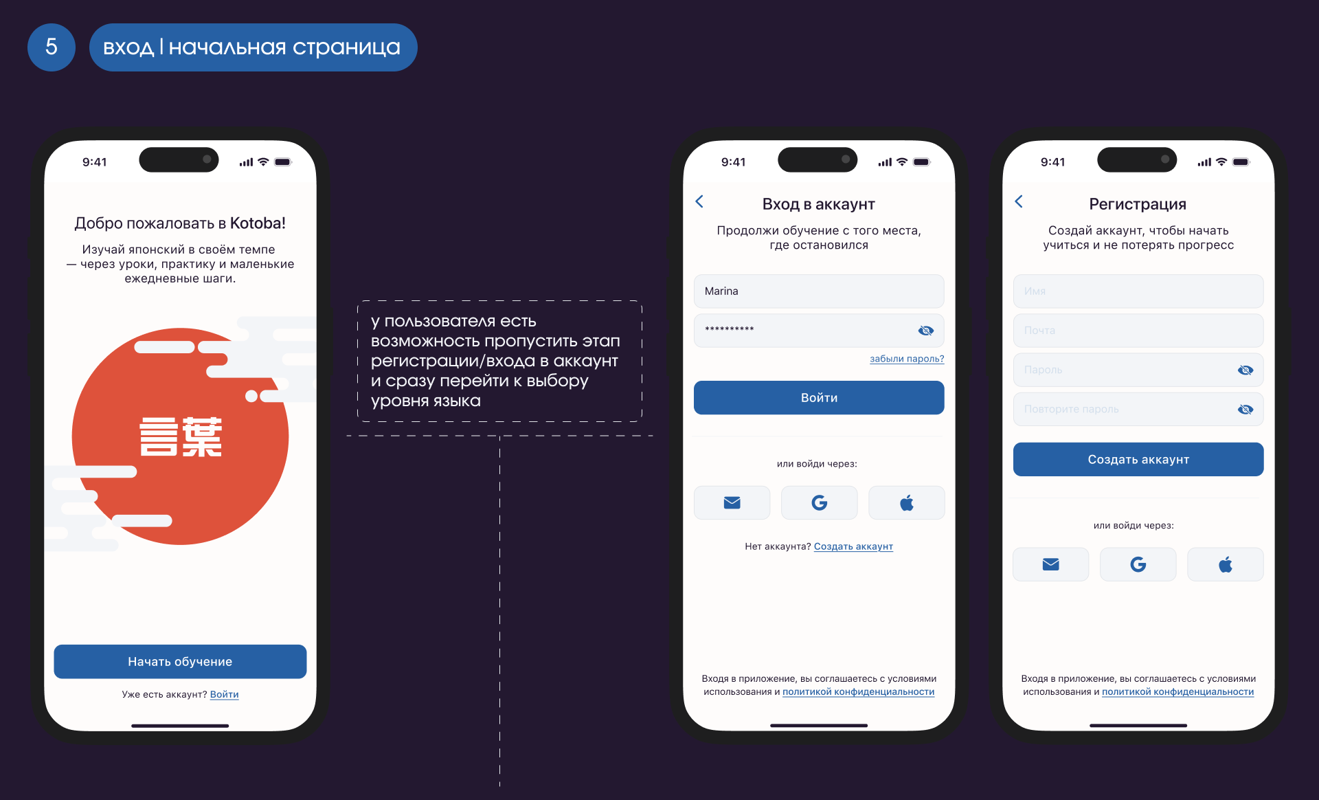 Kotoba | мобильное приложение — Изображение №5 — Интерфейсы на Dprofile
