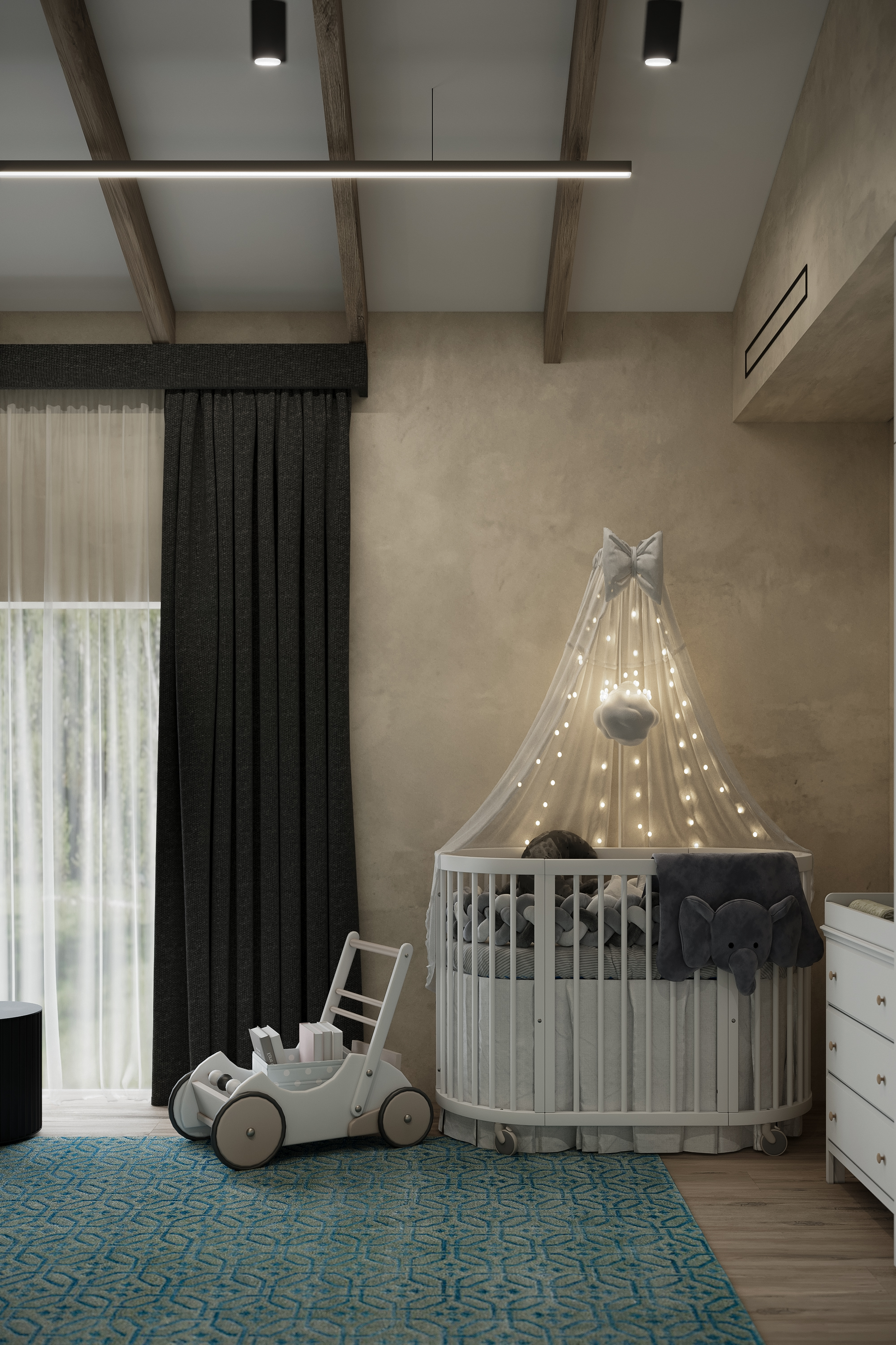 Визуализация фахверк детская — Изображение №4 — 3D, Архитектура на Dprofile