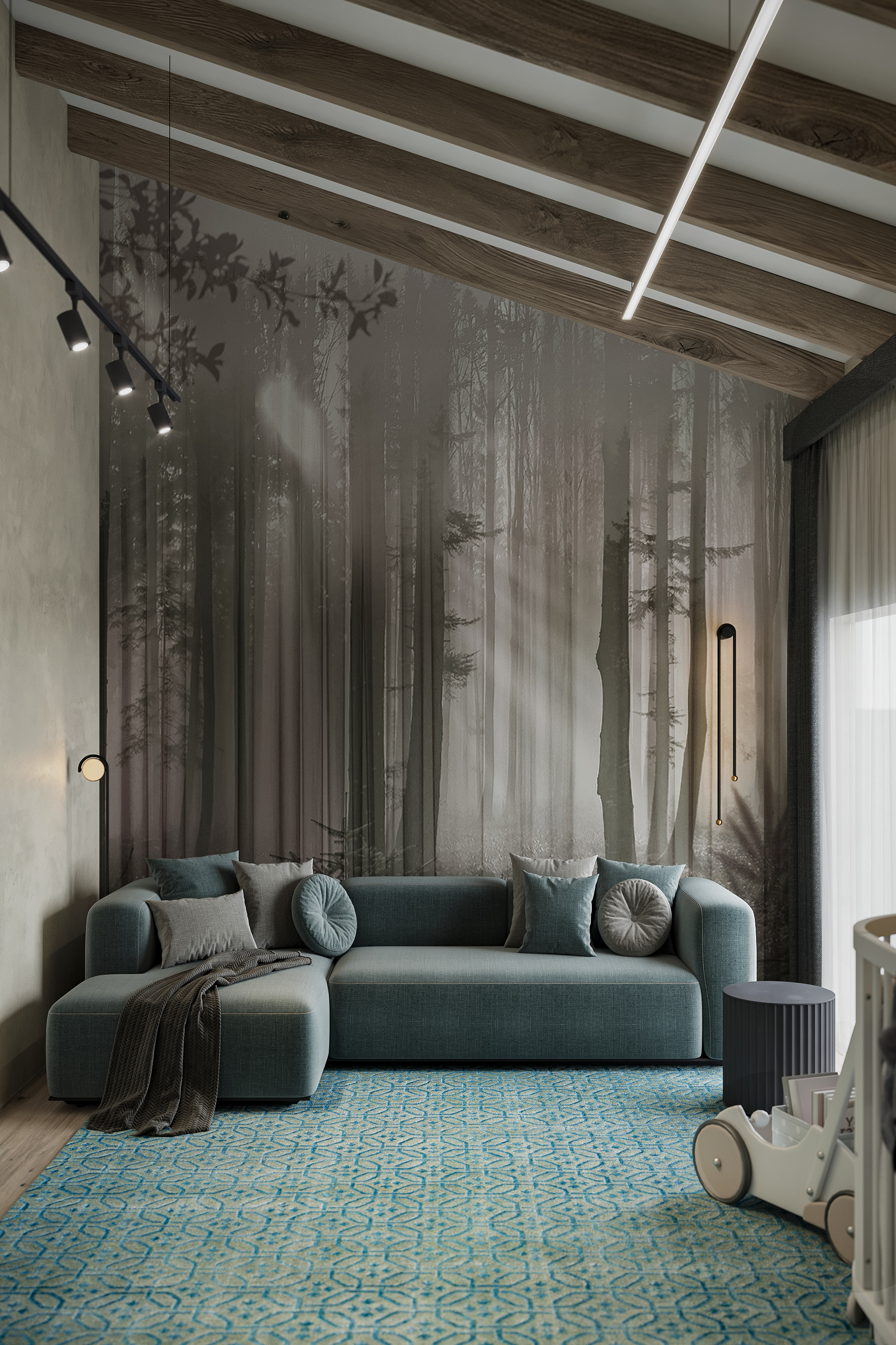 Визуализация фахверк детская — Изображение №3 — 3D, Архитектура на Dprofile