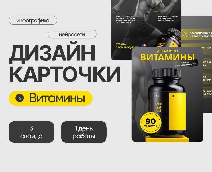 Инфографика для маркетплейсов — Интерфейсы, Графика на Dprofile