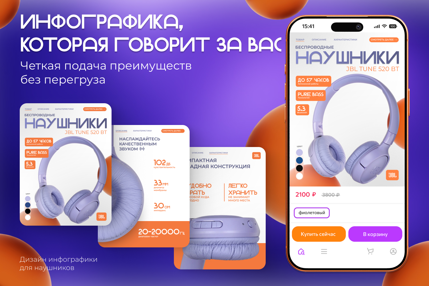 Инфографика для маркетплейсов — Изображение №2 — Графика на Dprofile