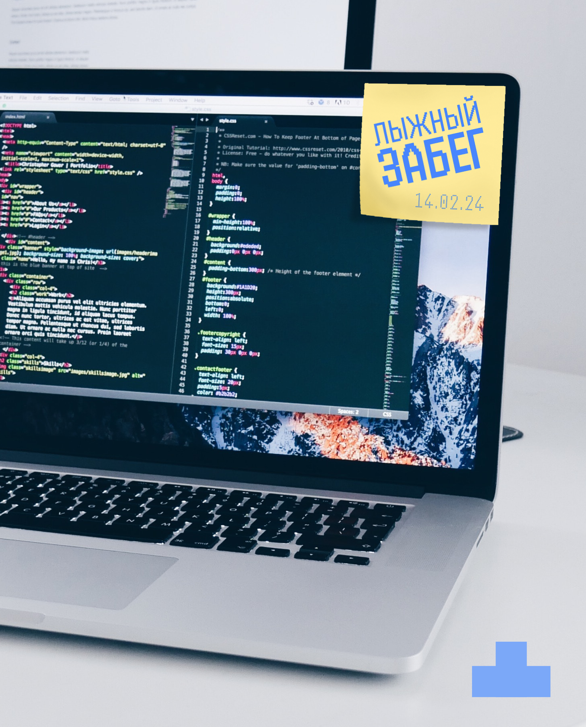 Лыжный забег — Изображение №1 — Брендинг, Графика на Dprofile