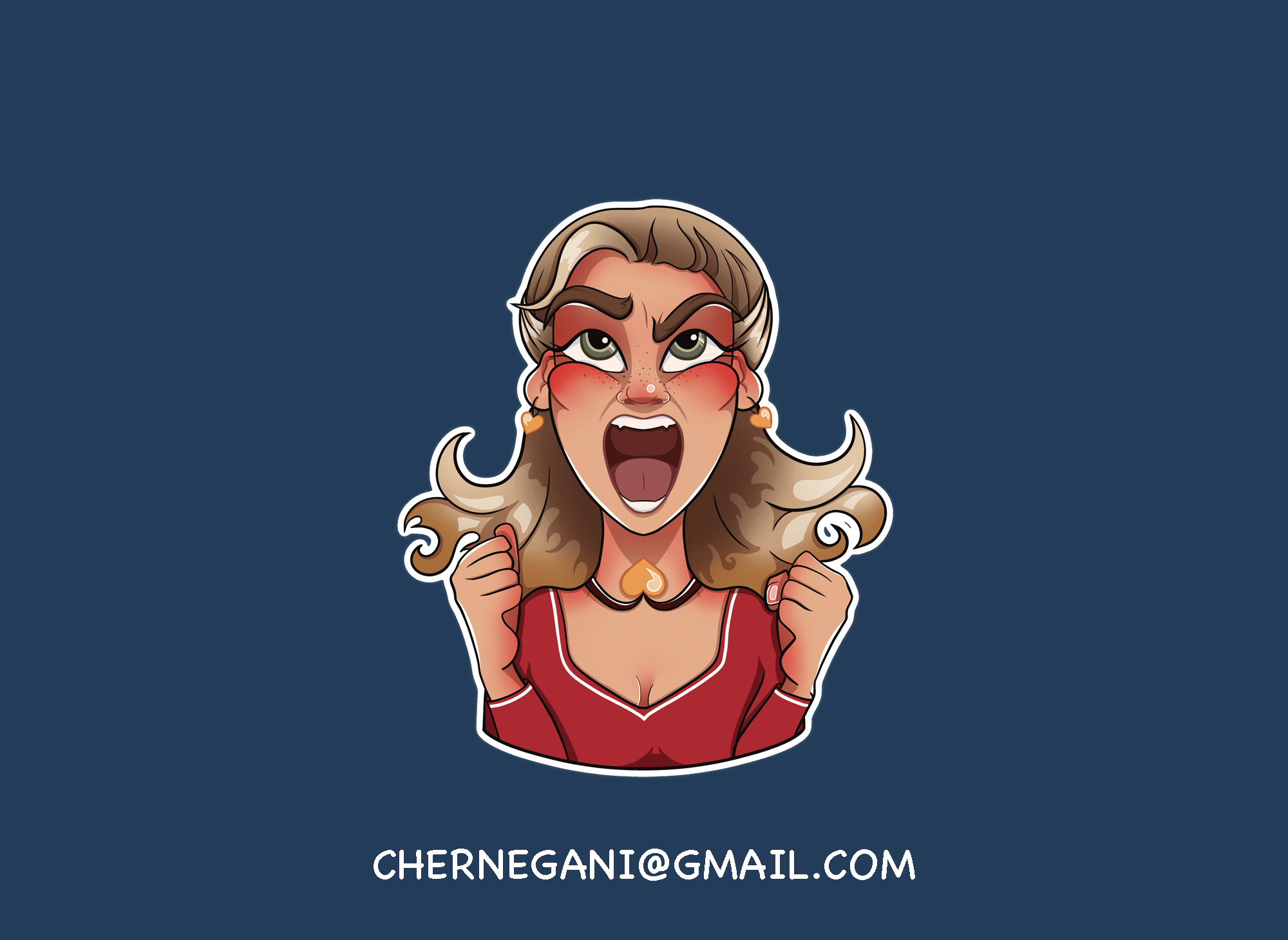 Личный стикерпак для мессенджеров и соцсетей — Изображение №12 — Иллюстрация на Dprofile