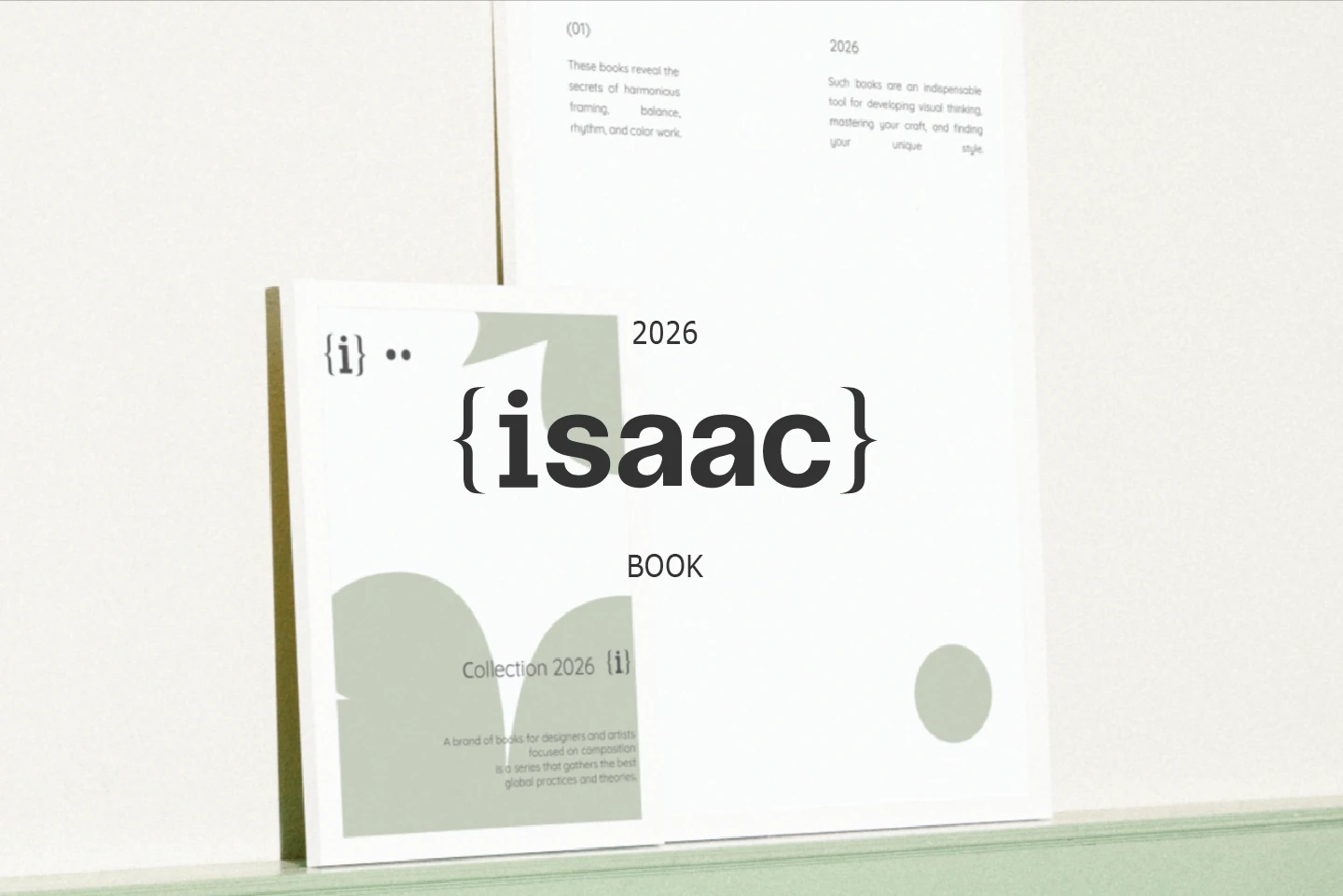 Isaac/Фирменный стиль для бренда книг/Графический дизайн — Изображение №1 — Брендинг, Графика на Dprofile