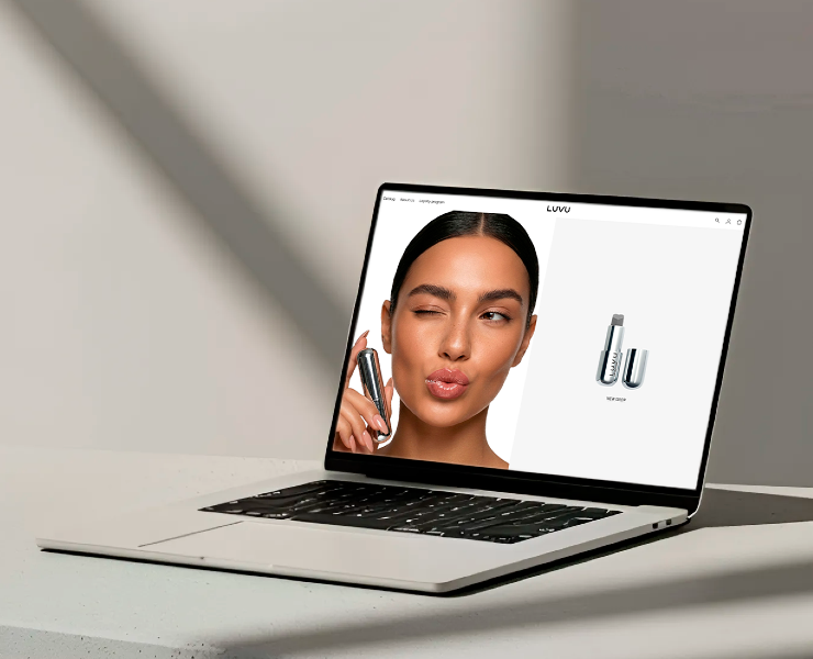 Интернет-магазин косметики LUVU — Интерфейсы на Dprofile