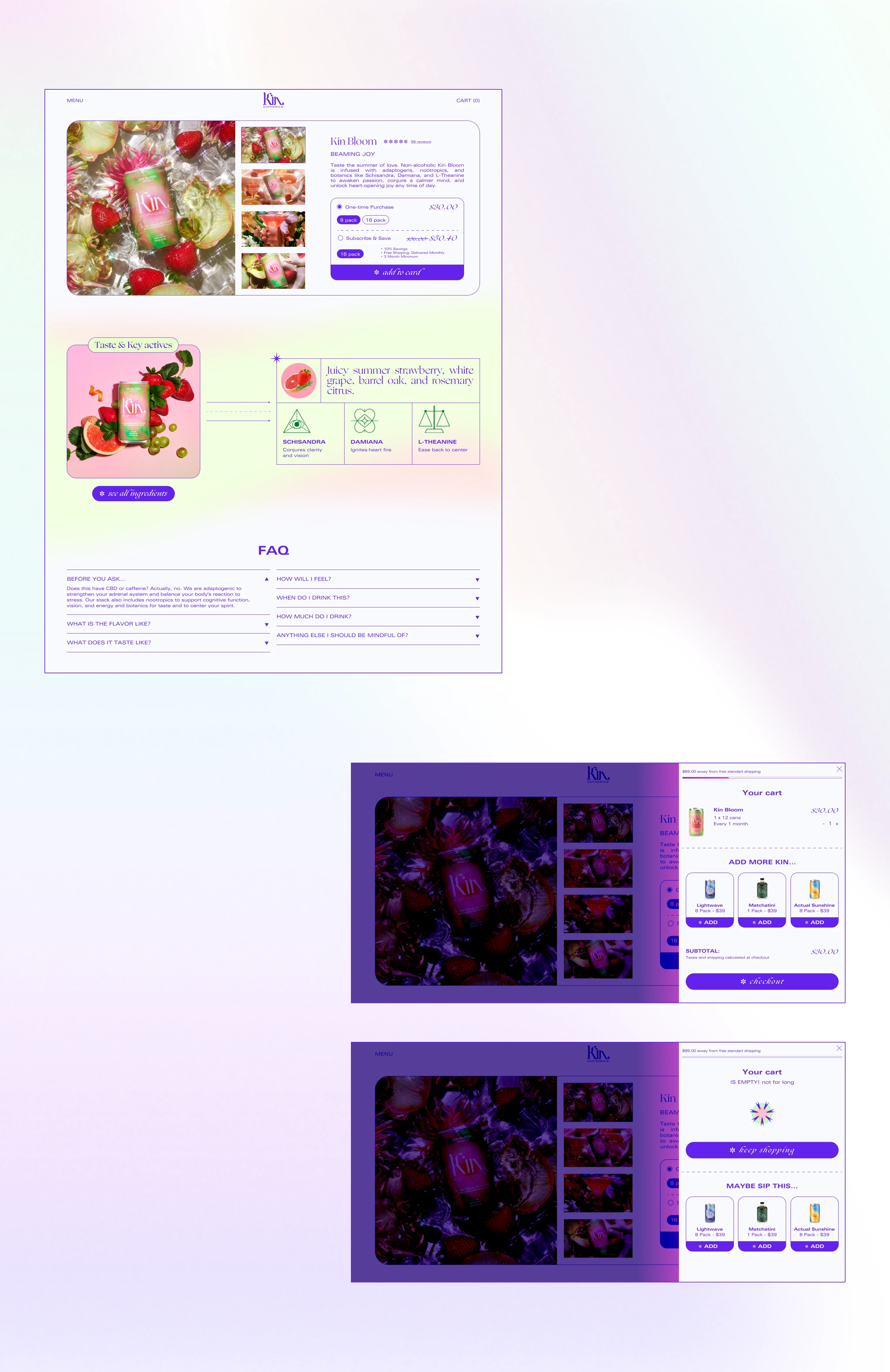 KinEuphorics | Интернет-магазин — Изображение №11 — Интерфейсы на Dprofile