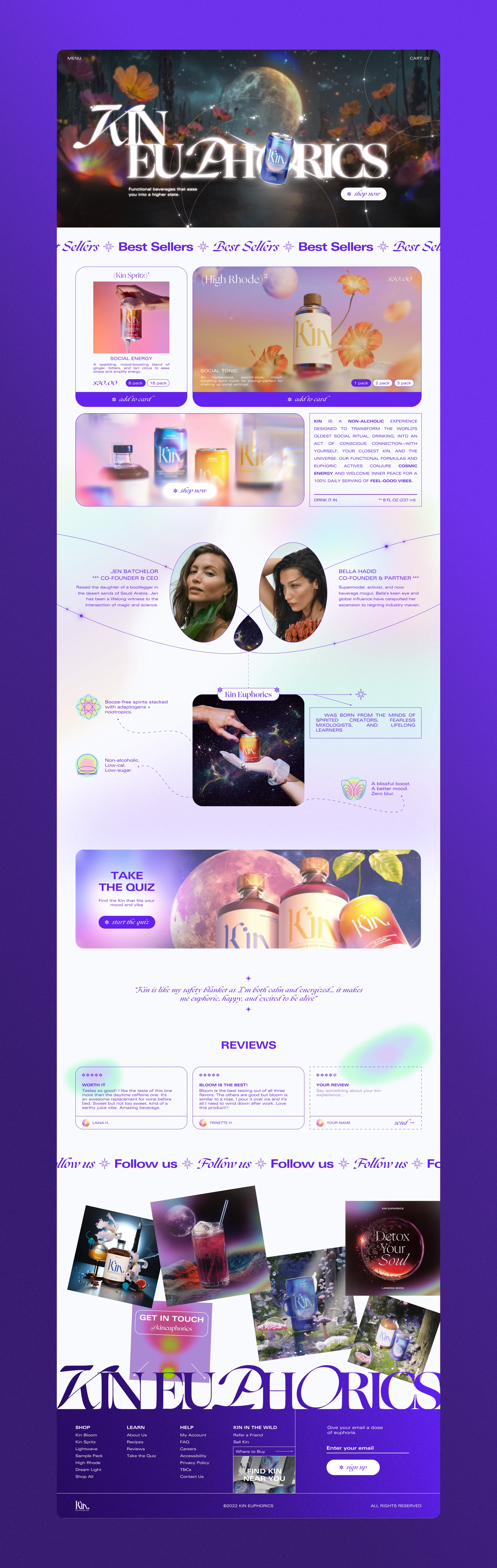 KinEuphorics | Интернет-магазин — Изображение №6 — Интерфейсы на Dprofile