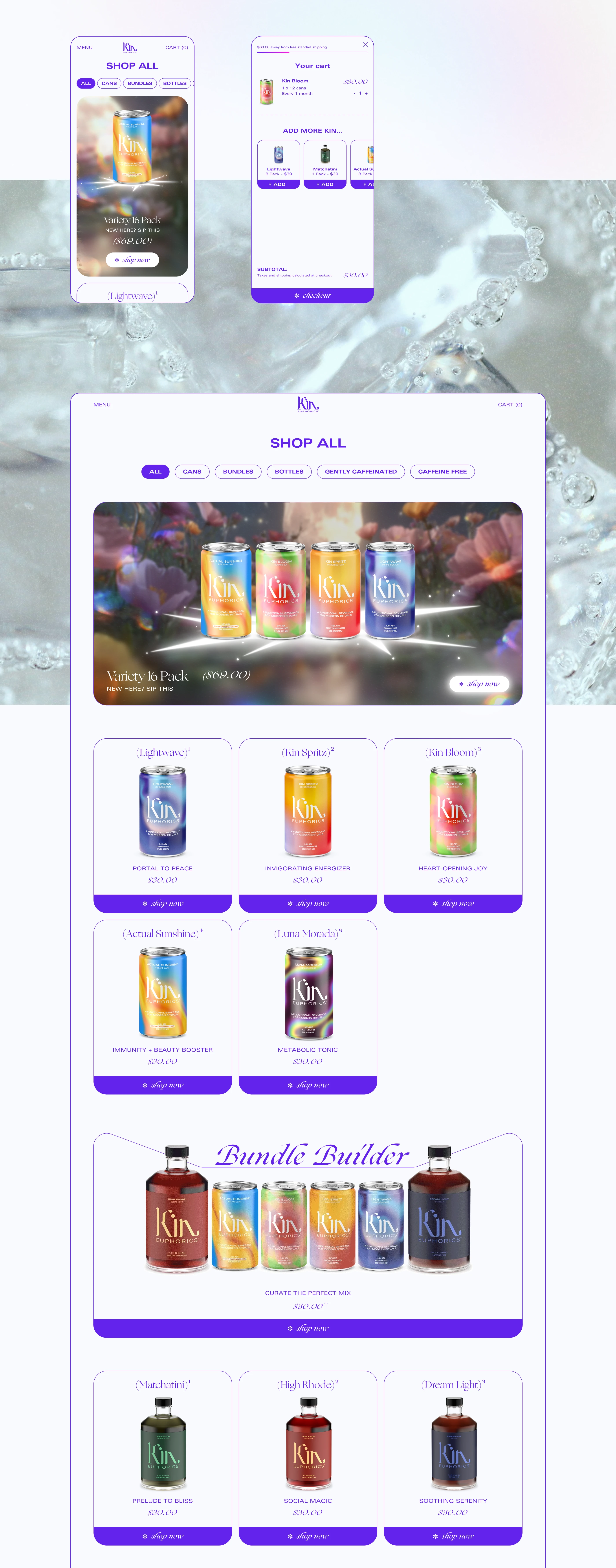 KinEuphorics | Интернет-магазин — Изображение №8 — Интерфейсы на Dprofile