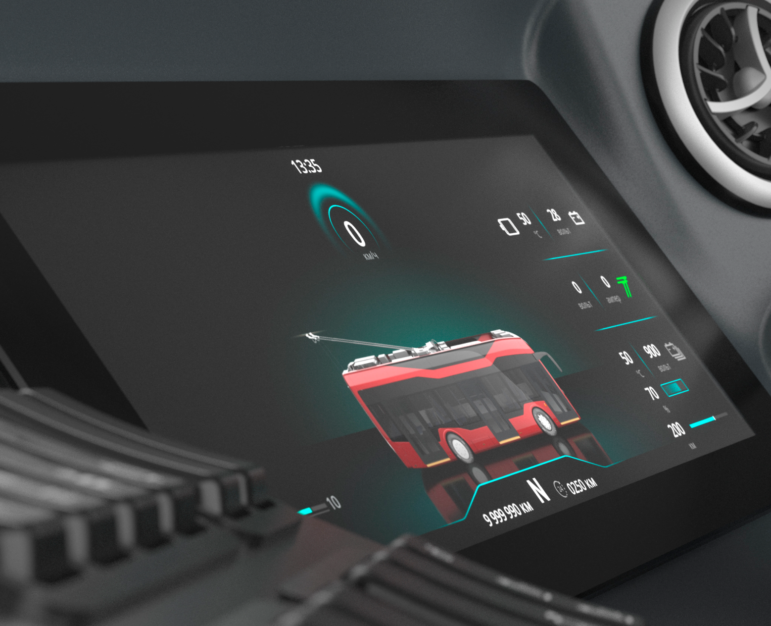 Дизайн интерфейса панели приборов — Интерфейсы, Анимация на Dprofile