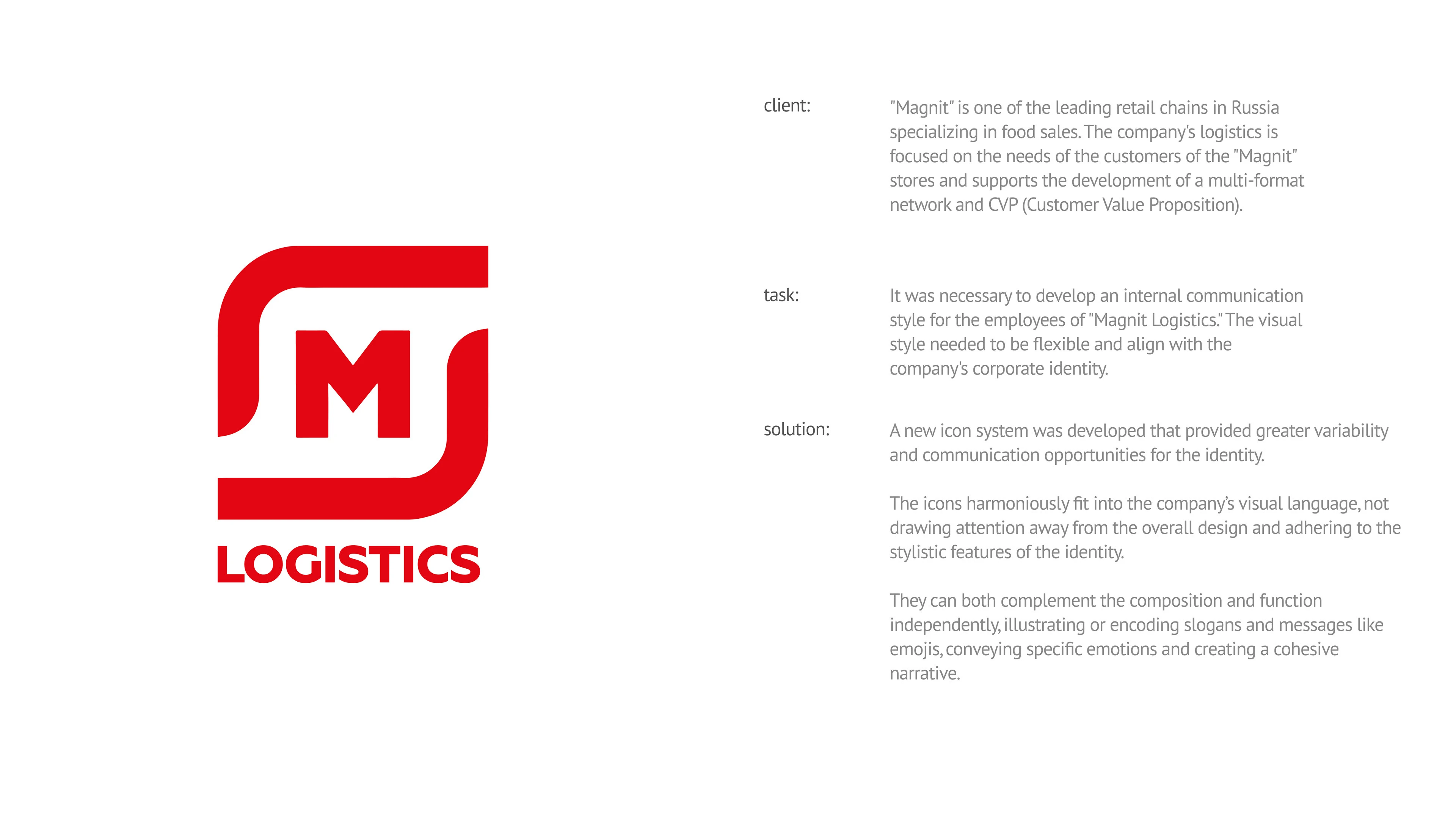 Magnit logistics — Изображение №2 — Брендинг, Графика на Dprofile