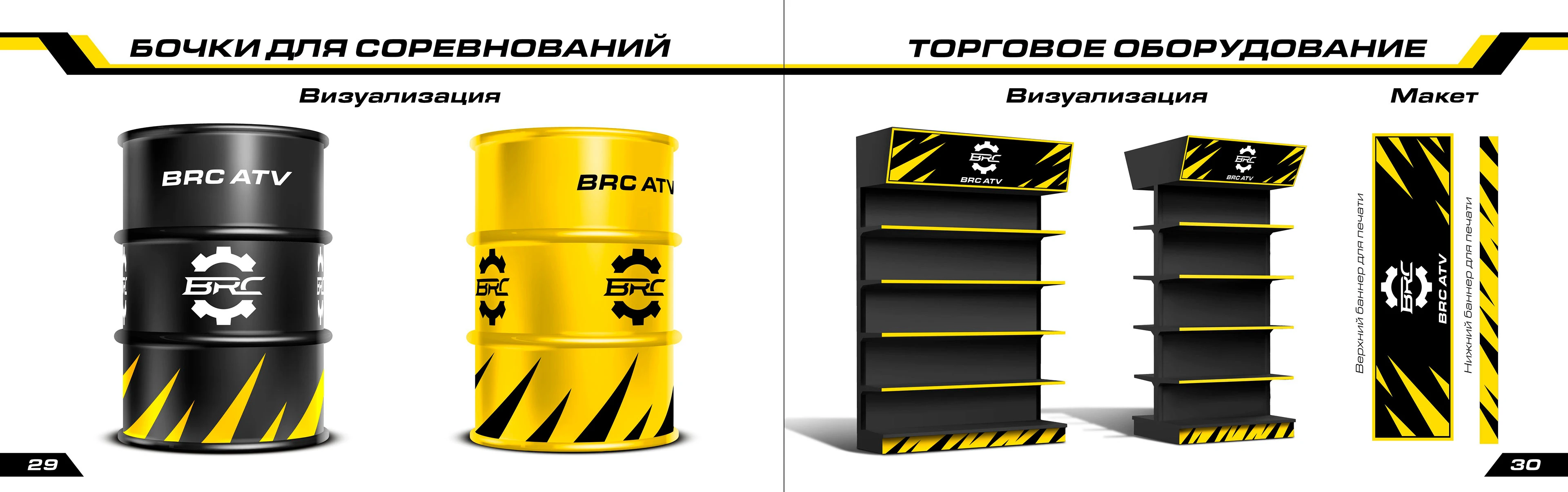 Брендбук компании BRC ATV — Изображение №17 — Брендинг на Dprofile