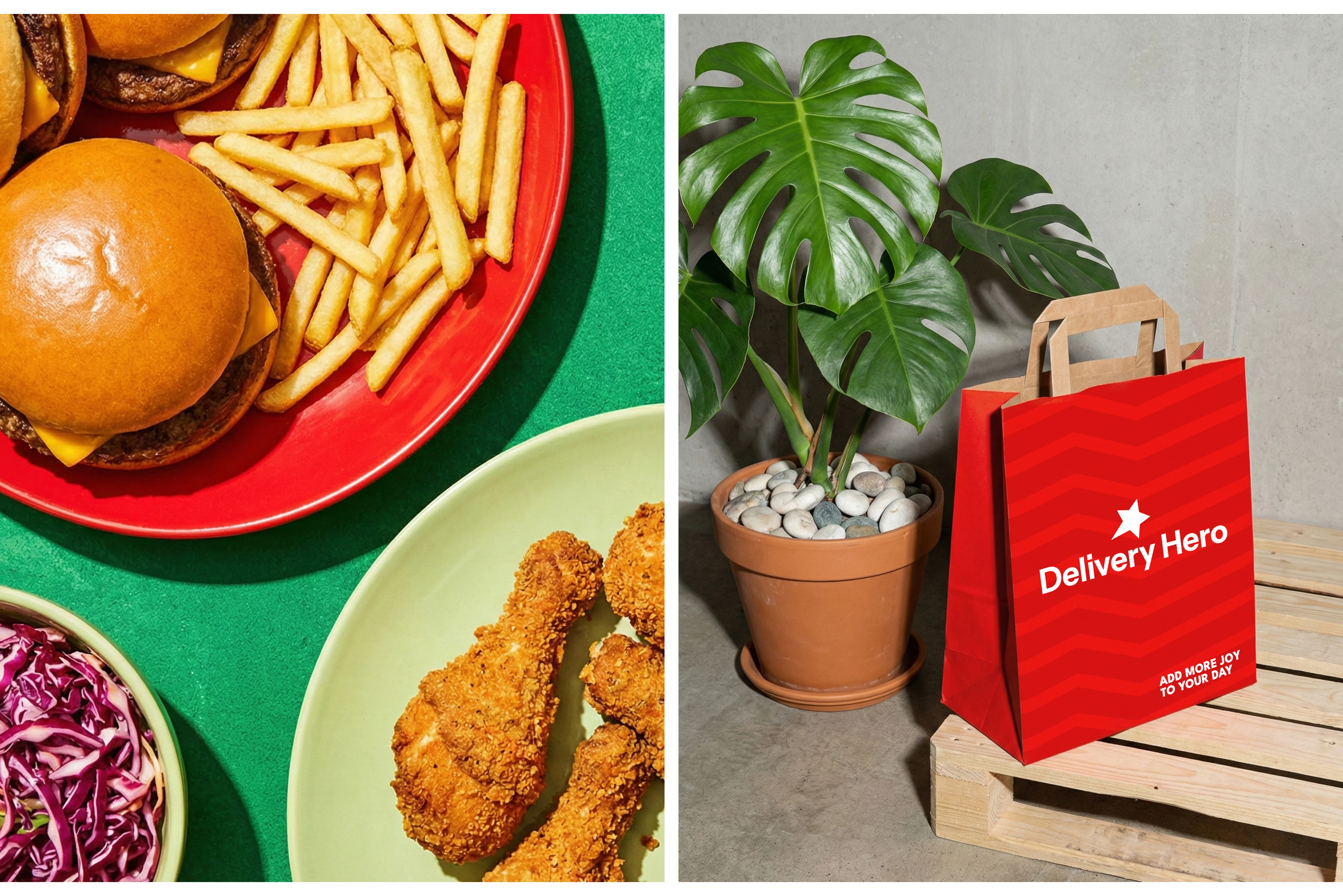 Delivery Hero — концепт айдентики — Изображение №9 — Интерфейсы, Брендинг на Dprofile