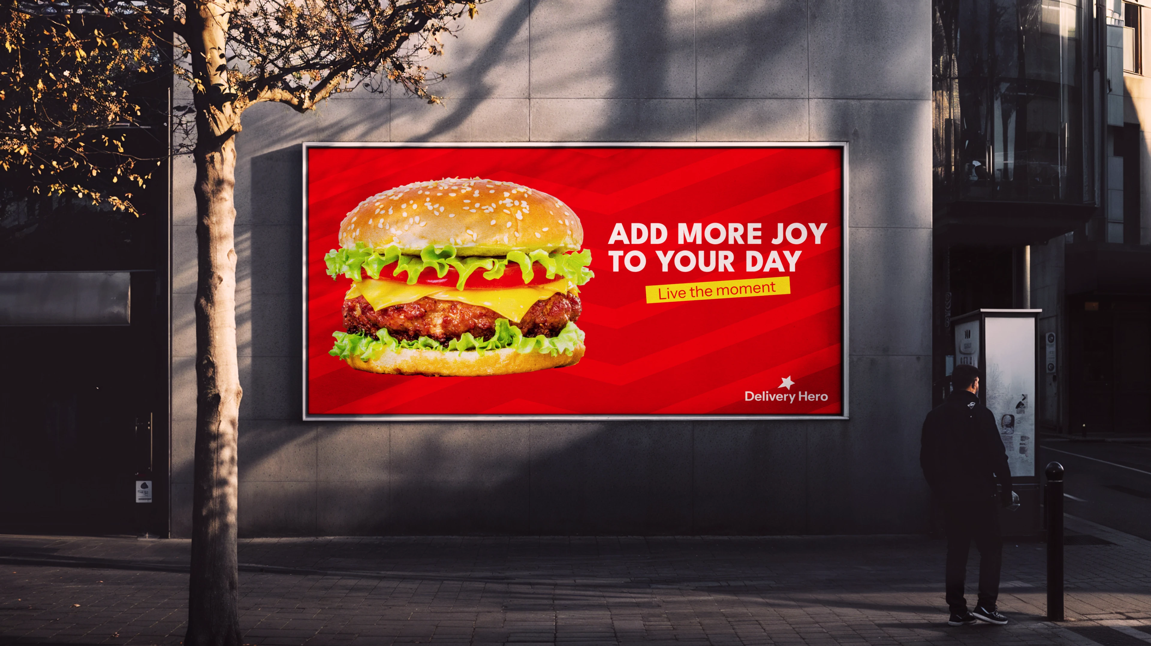 Delivery Hero — концепт айдентики — Изображение №3 — Интерфейсы, Брендинг на Dprofile