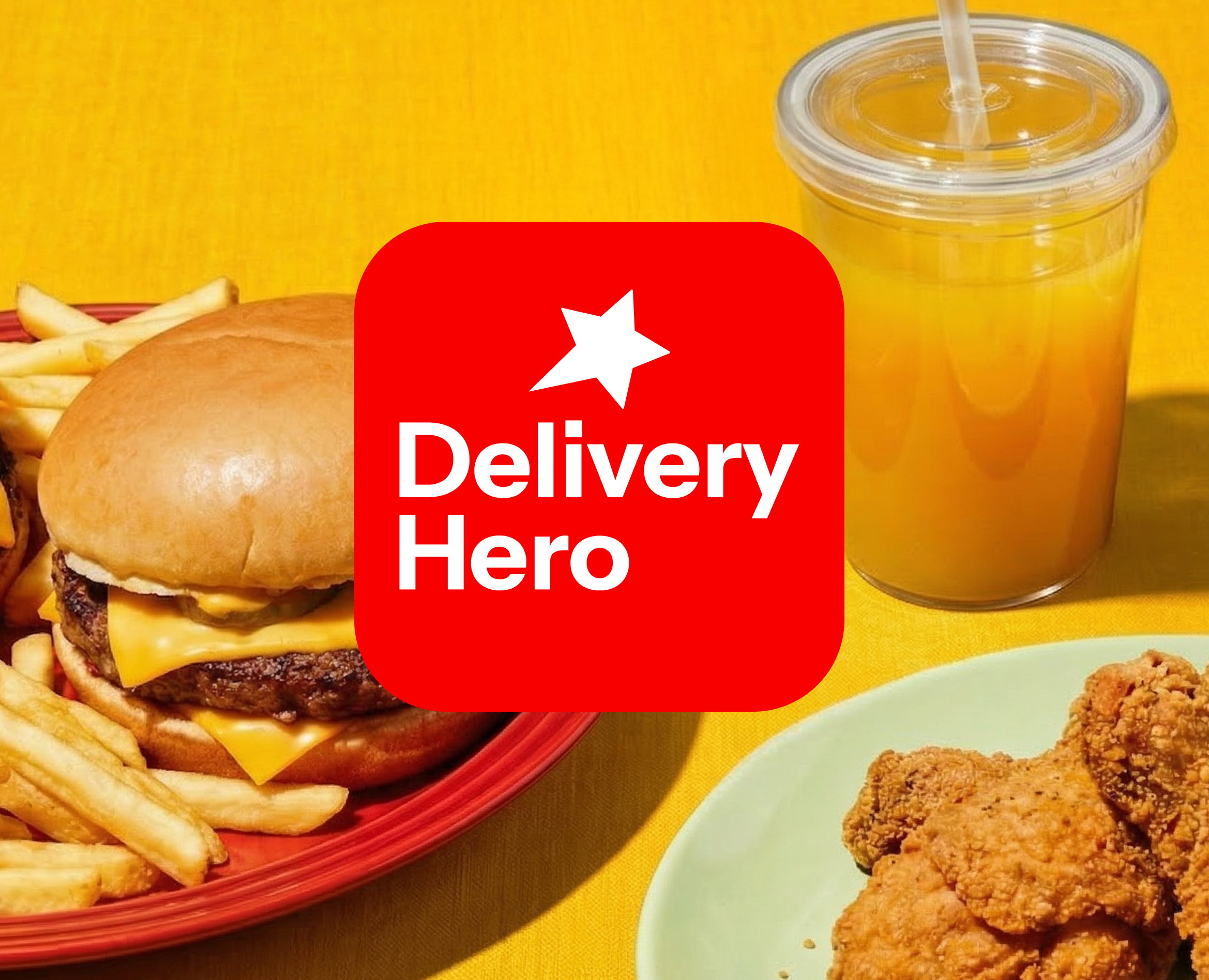 Delivery Hero — концепт айдентики — Интерфейсы, Брендинг на Dprofile