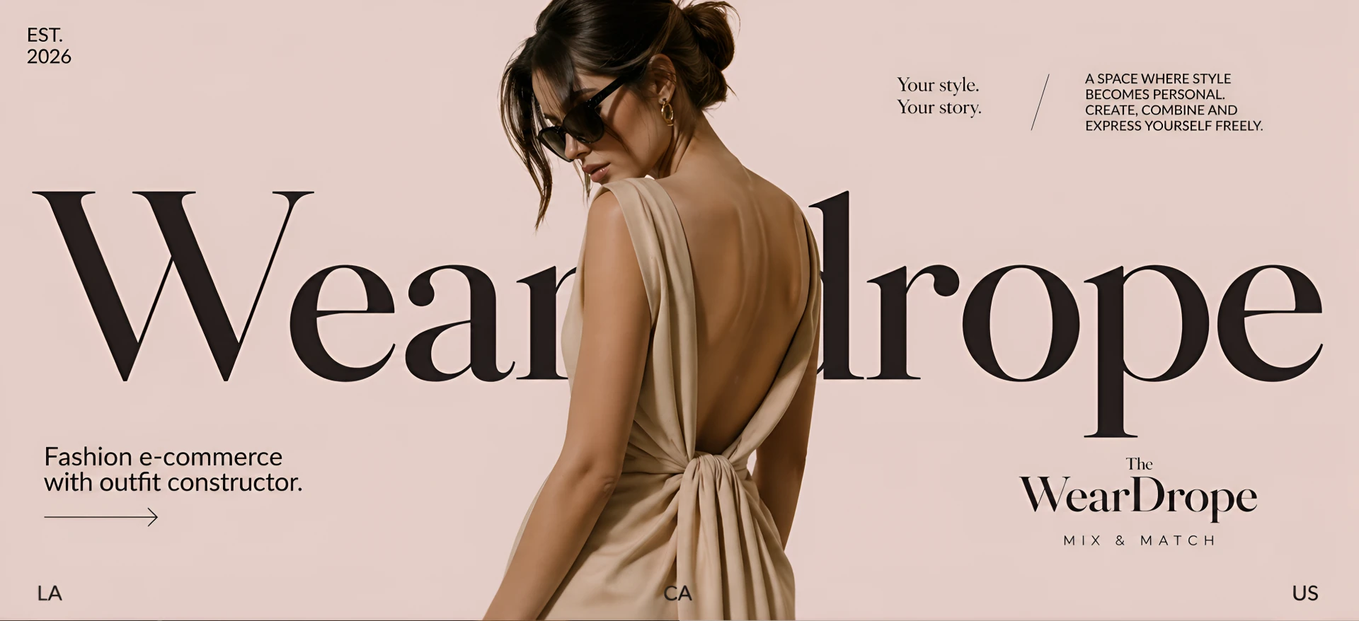 The WearDrope | Website Design Case Study — Изображение №1 — Интерфейсы на Dprofile