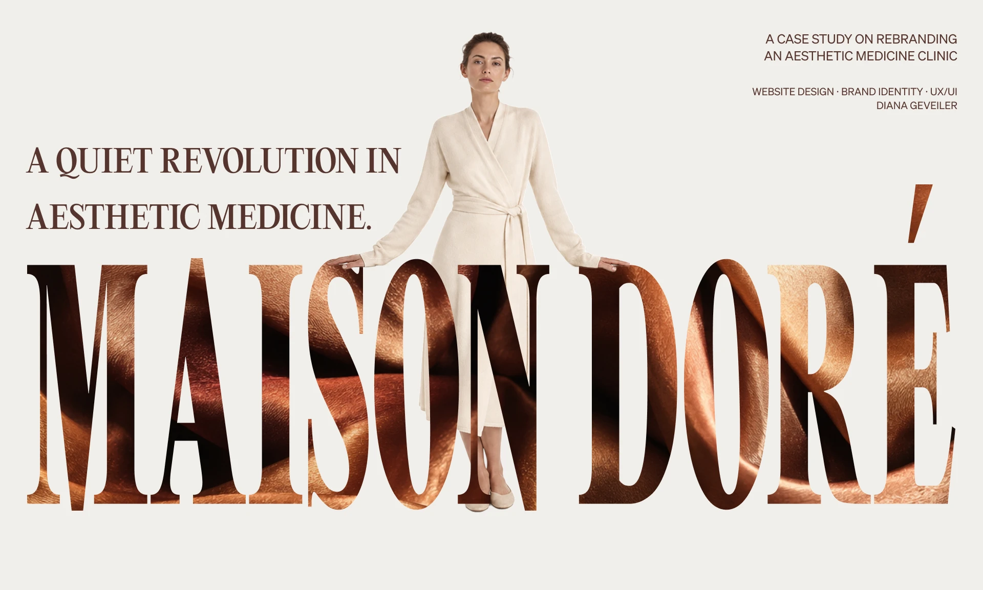 Maison Doré | Brand & Web Redesign Case Study — Изображение №1 — Интерфейсы, Брендинг на Dprofile