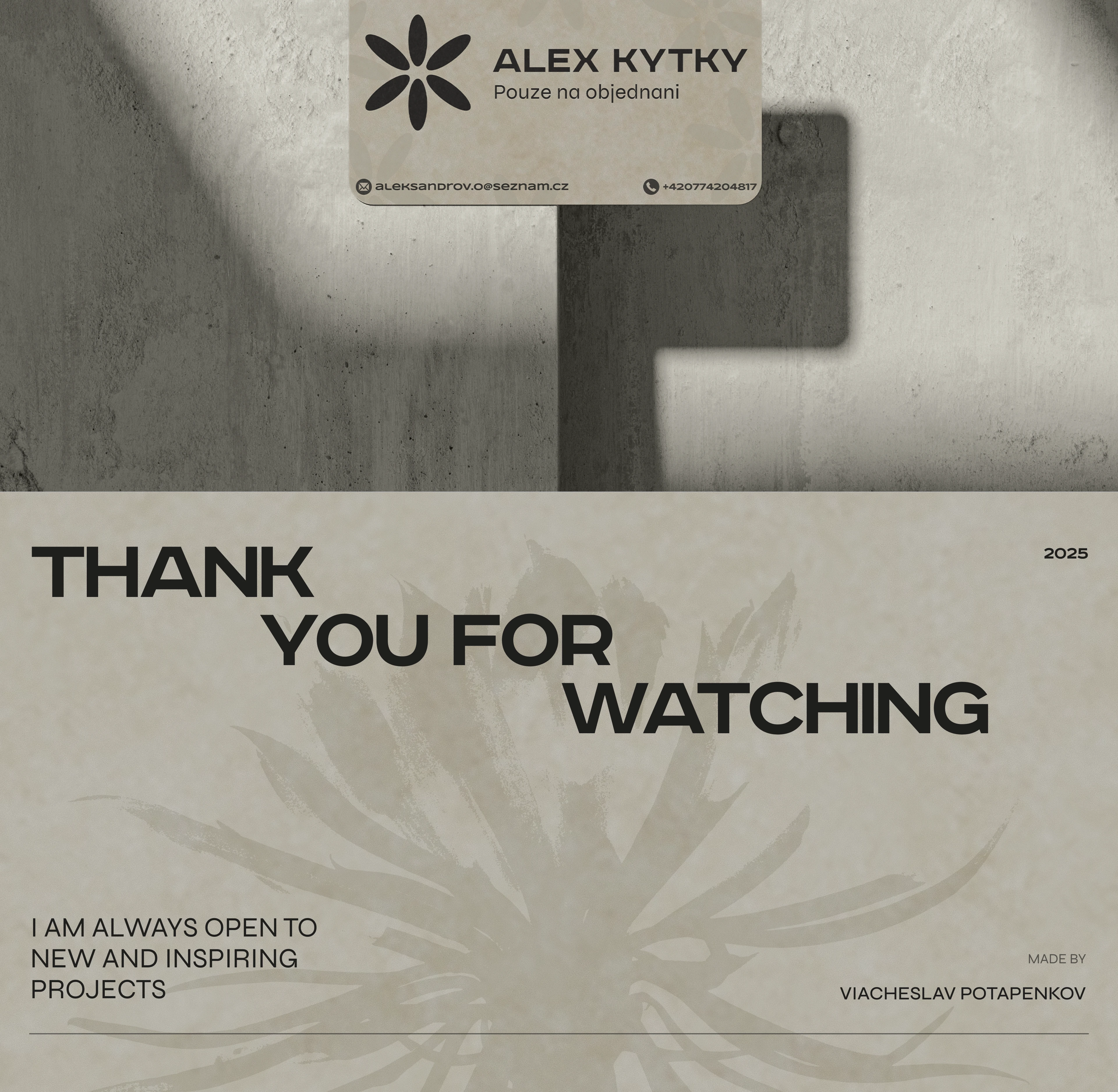 ALEX KYTKY - Minimalist Branding for a Private Florist — Изображение №8 — Брендинг на Dprofile