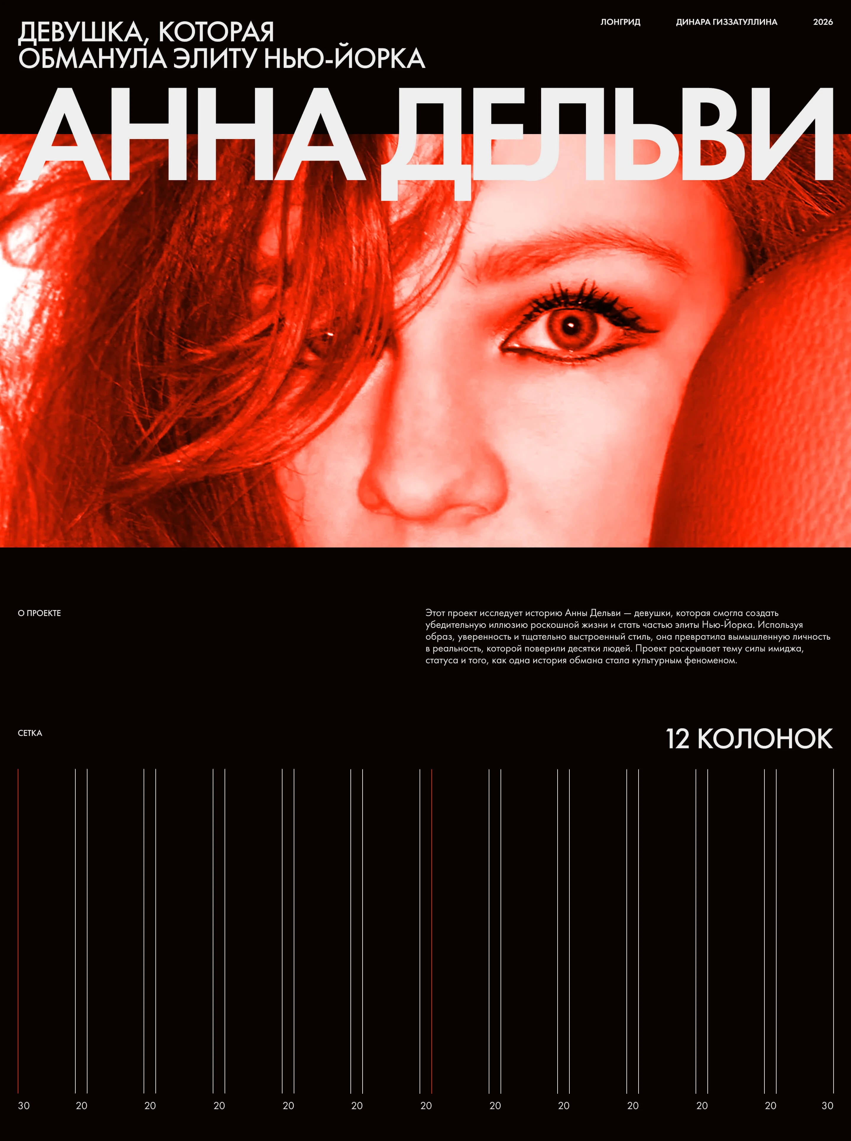 Лонгрид про Анну Дельви — Изображение №1 — Интерфейсы на Dprofile