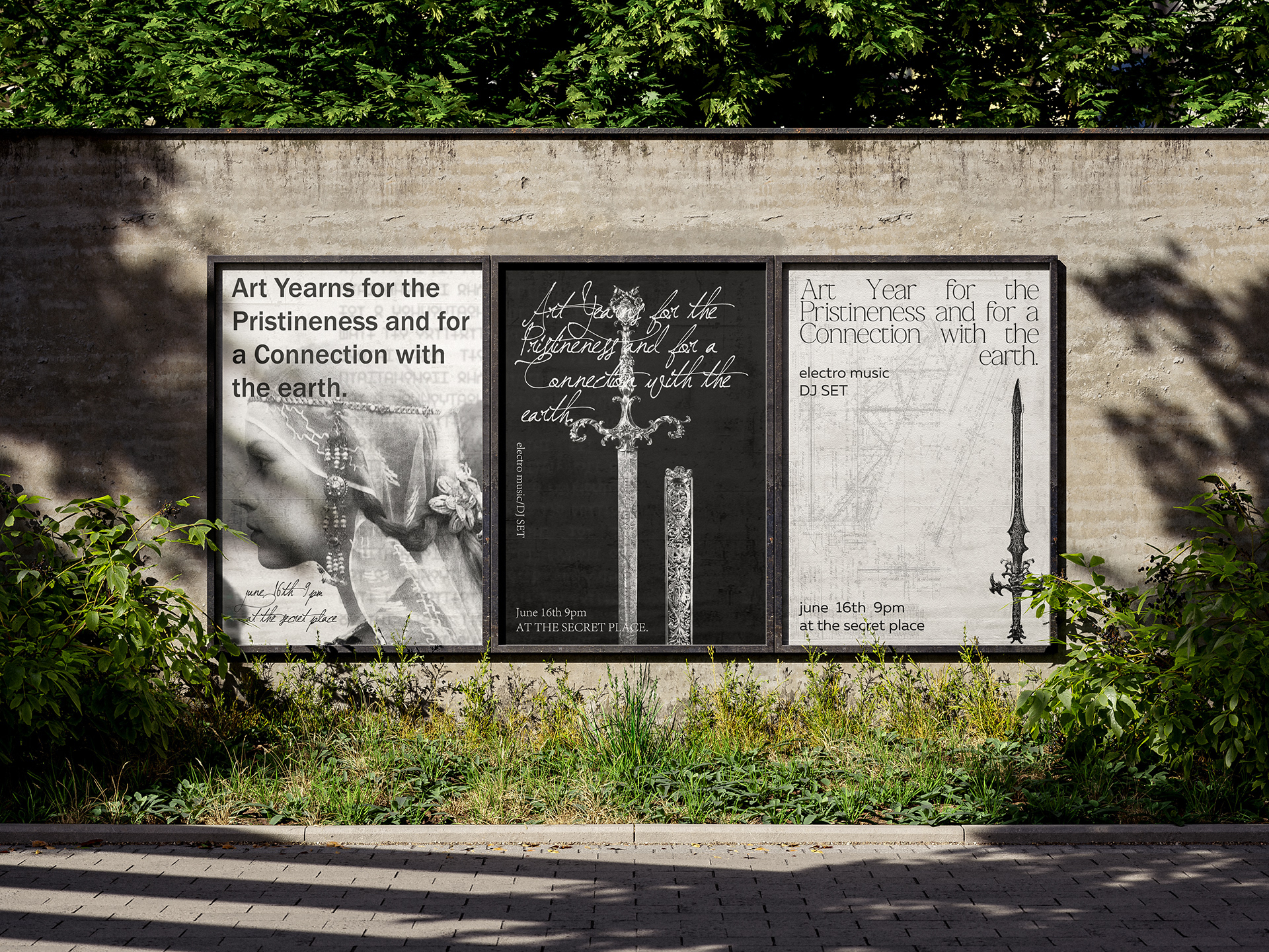 POSTER SERIES | Art Yearns for the Pristineness — Изображение №4 — Графика на Dprofile