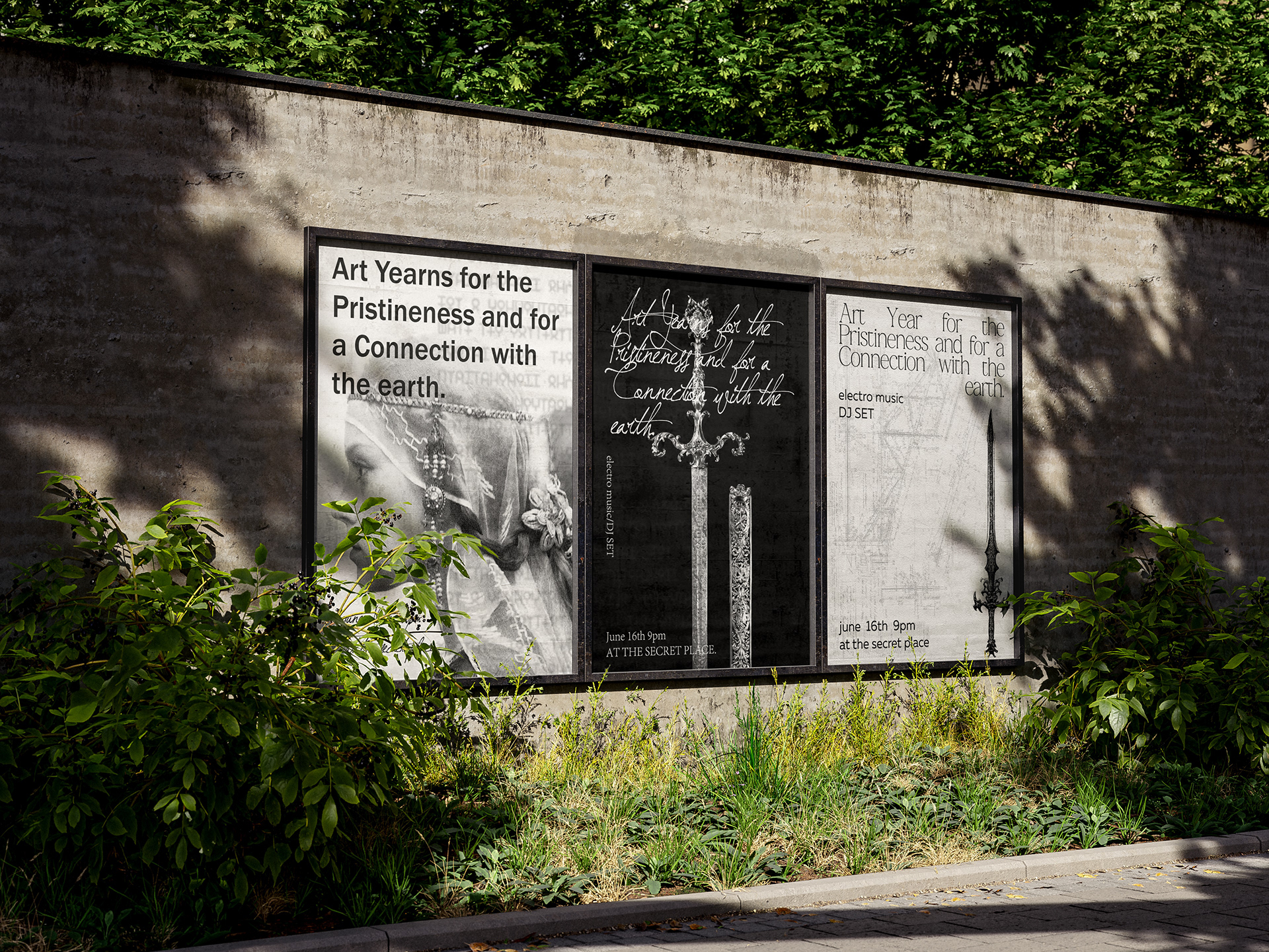 POSTER SERIES | Art Yearns for the Pristineness — Изображение №3 — Графика на Dprofile