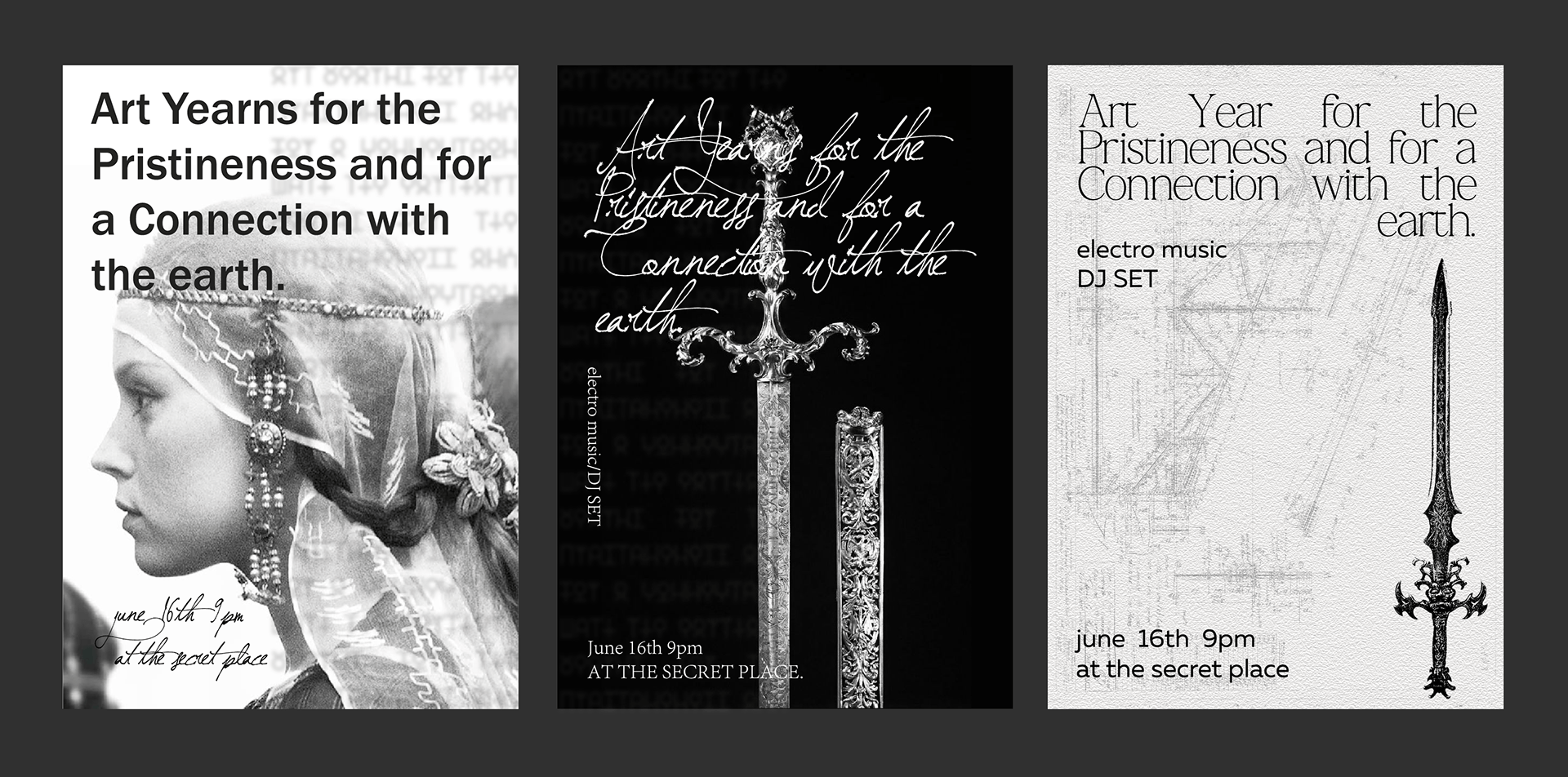 POSTER SERIES | Art Yearns for the Pristineness — Изображение №2 — Графика на Dprofile