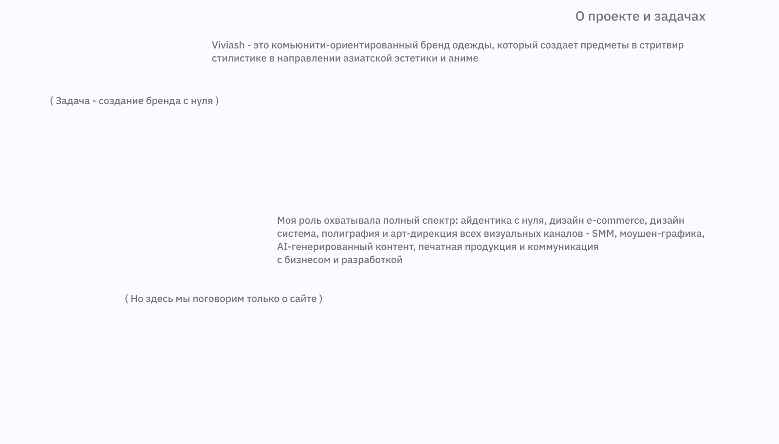 Viviash - бренд одежды в направлении аниме стритвир — Изображение №2 — Интерфейсы, Брендинг на Dprofile