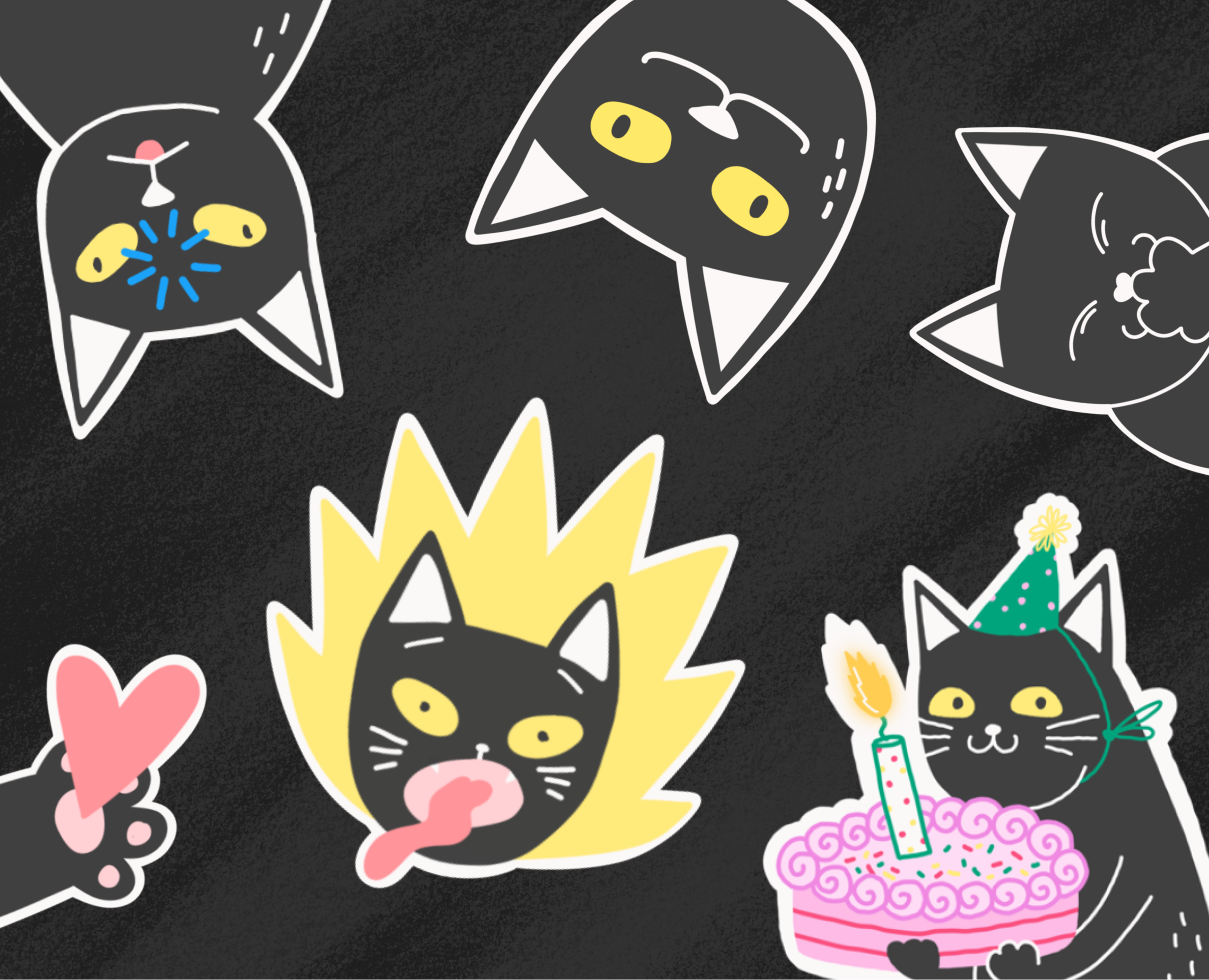 Кот Аркадий. Персонаж для Telegram-канала «Дофамин» на Dprofile