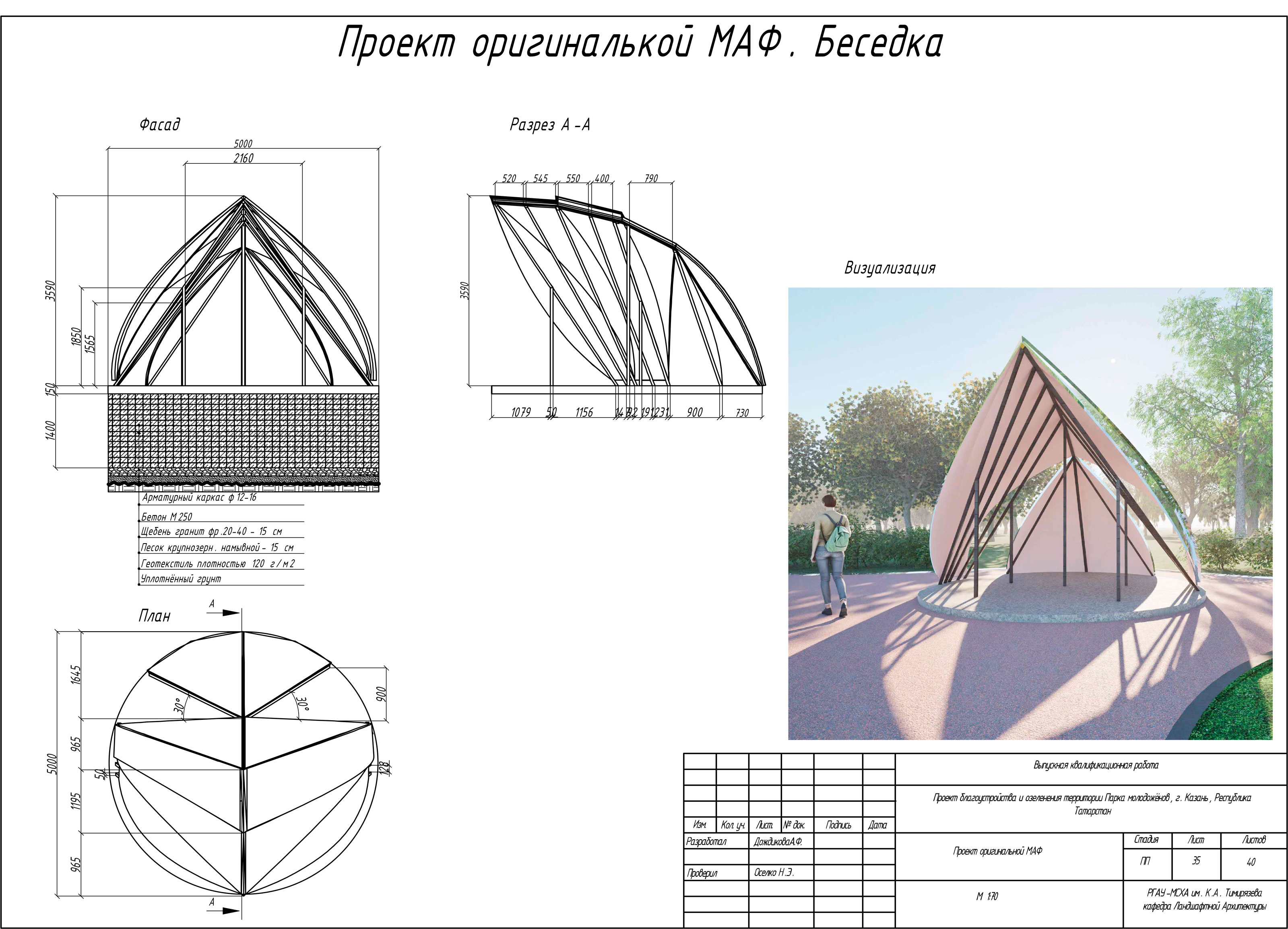 Проект Парка в городе Казань — Изображение №28 — 3D, Архитектура на Dprofile