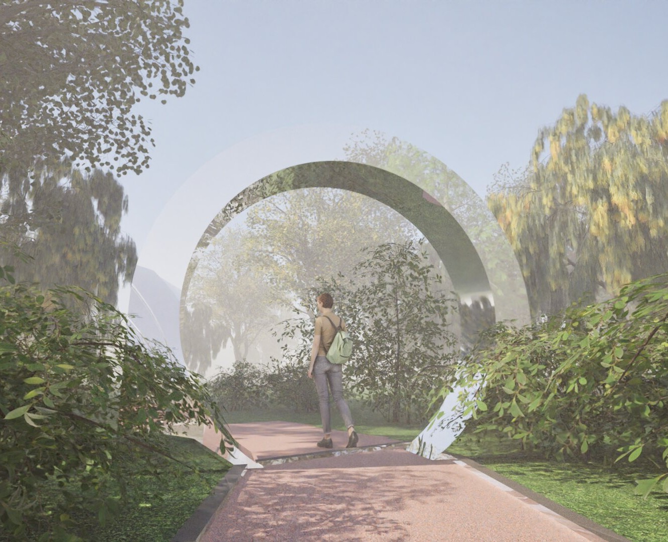 Проект Парка в городе Казань — 3D, Архитектура на Dprofile