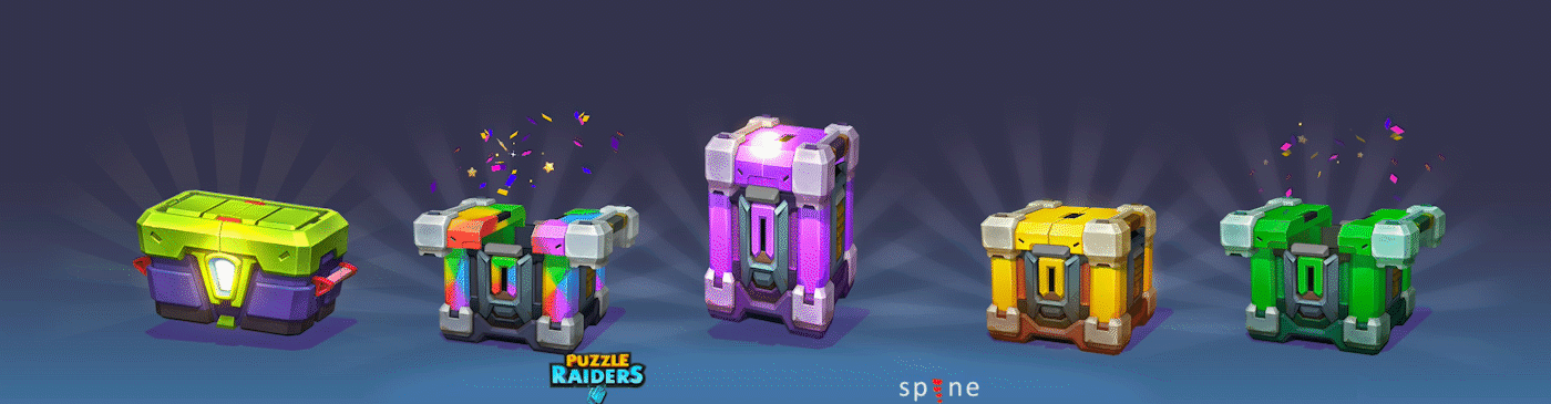 PuzzleRaiders — Изображение №7 — Анимация на Dprofile