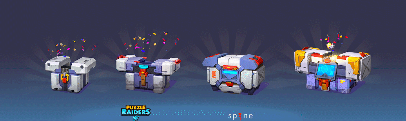 PuzzleRaiders — Изображение №3 — Анимация на Dprofile